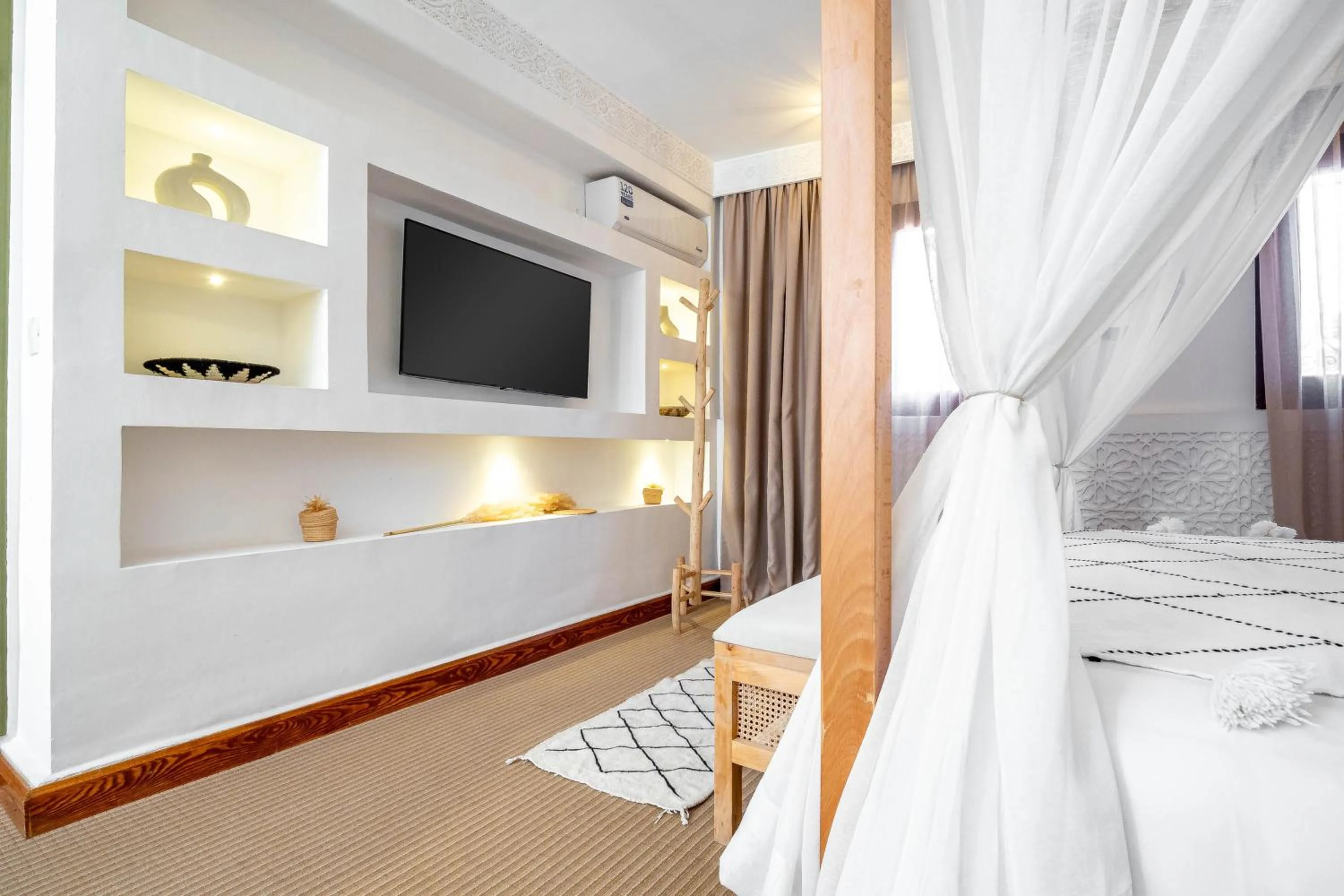 Bed in Riad Hamdane Rooftop & SPA