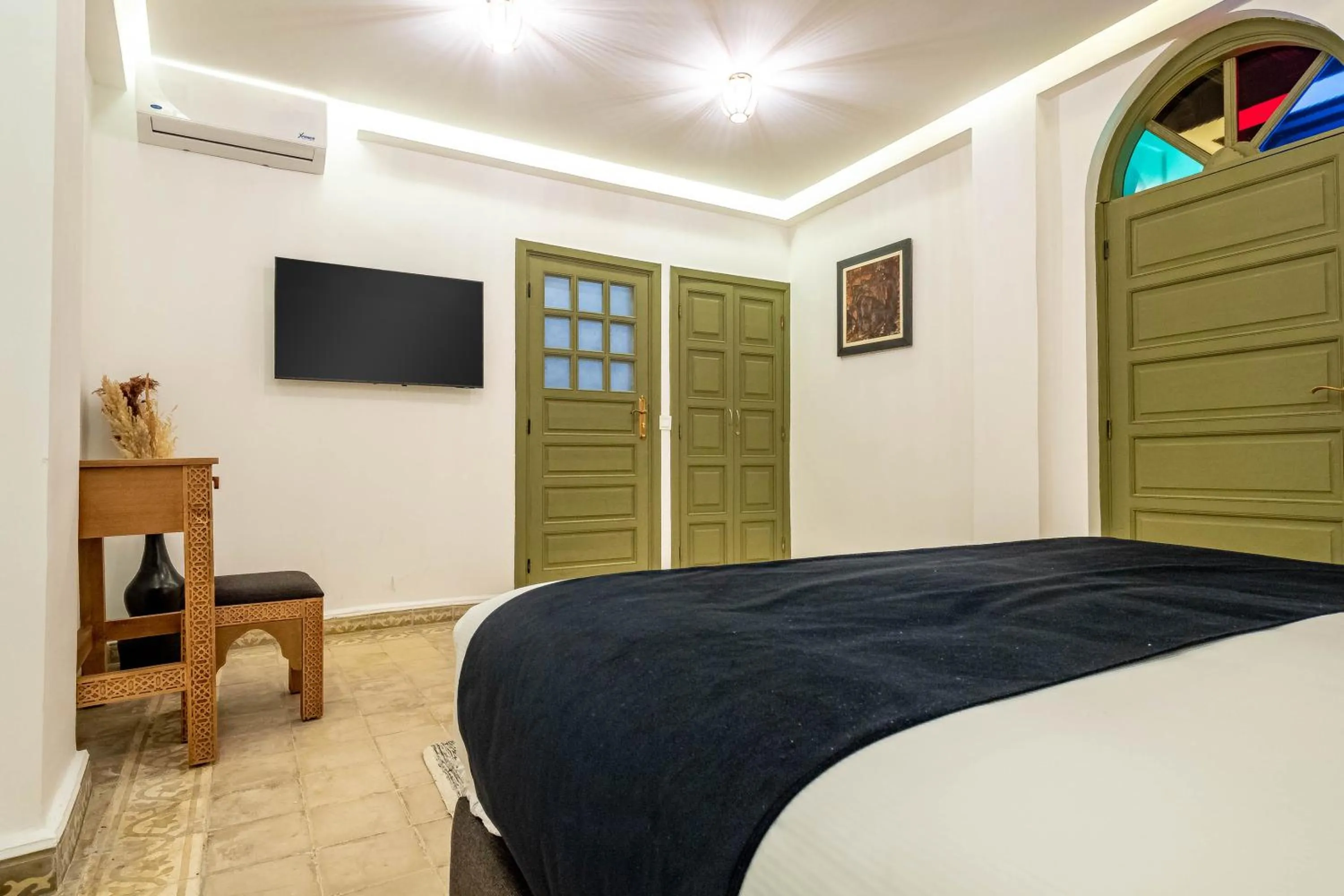 Bed in Riad Hamdane Rooftop & SPA