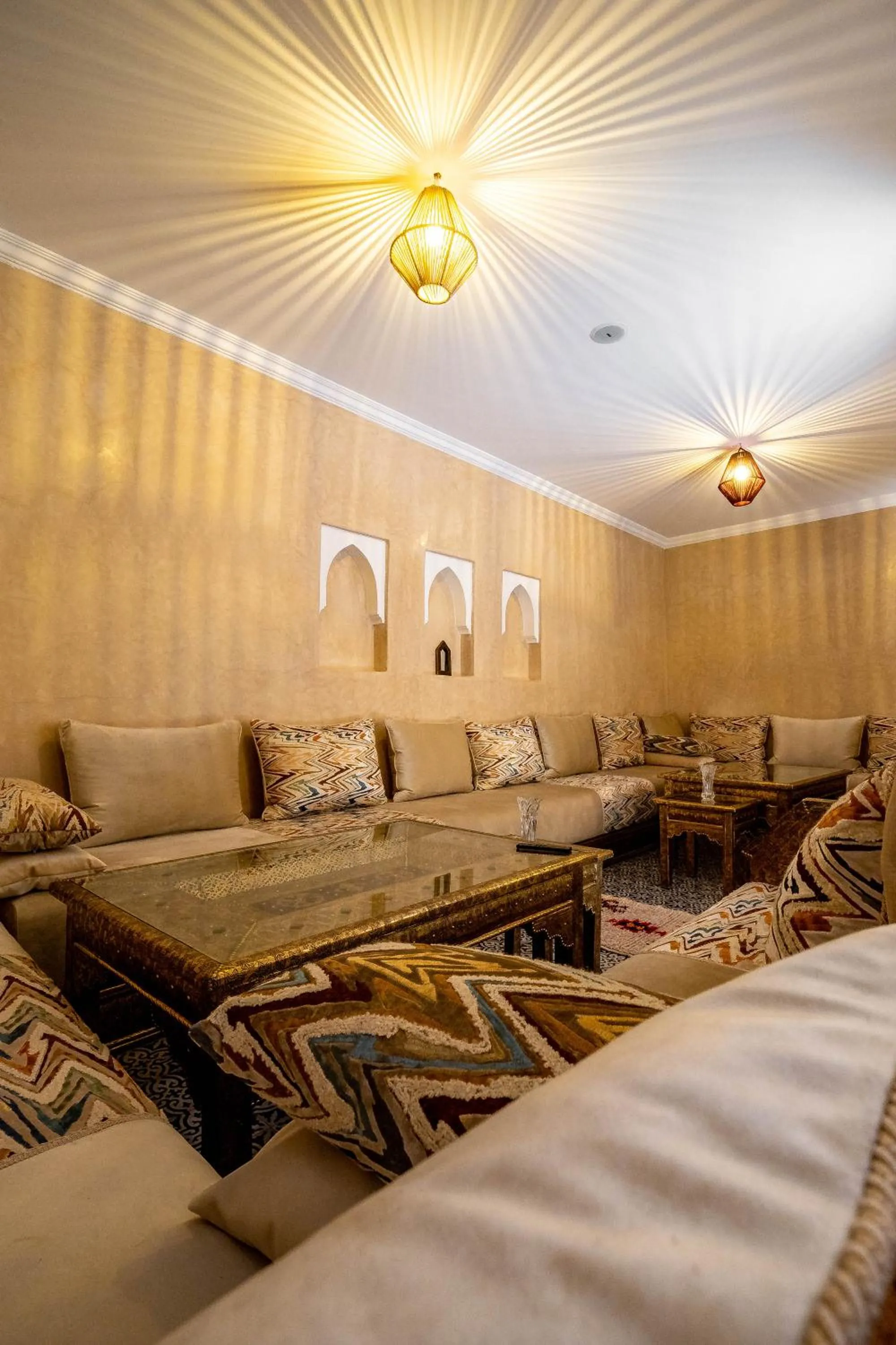 Living room in Riad Hamdane Rooftop & SPA