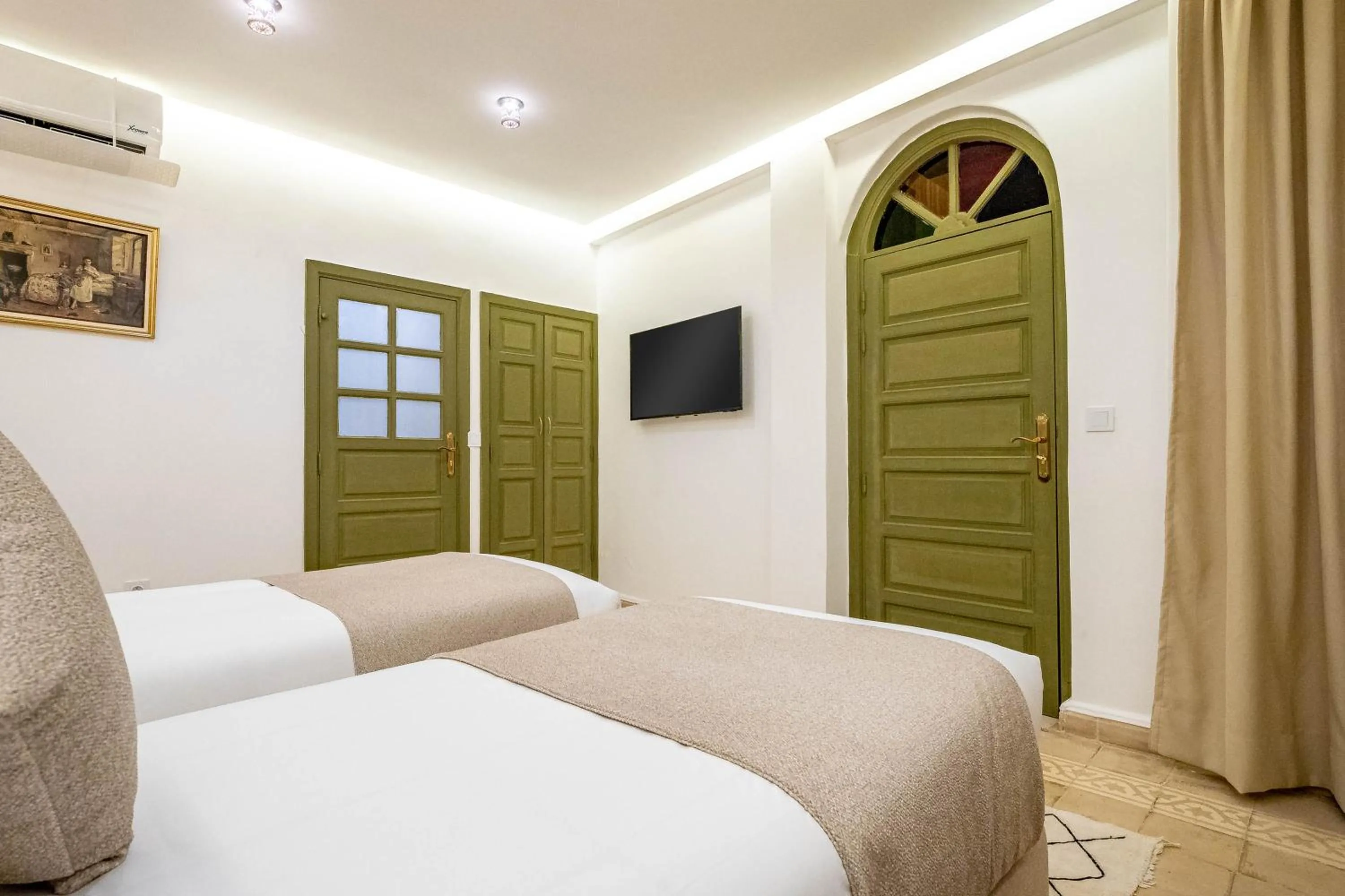 Bed in Riad Hamdane Rooftop & SPA