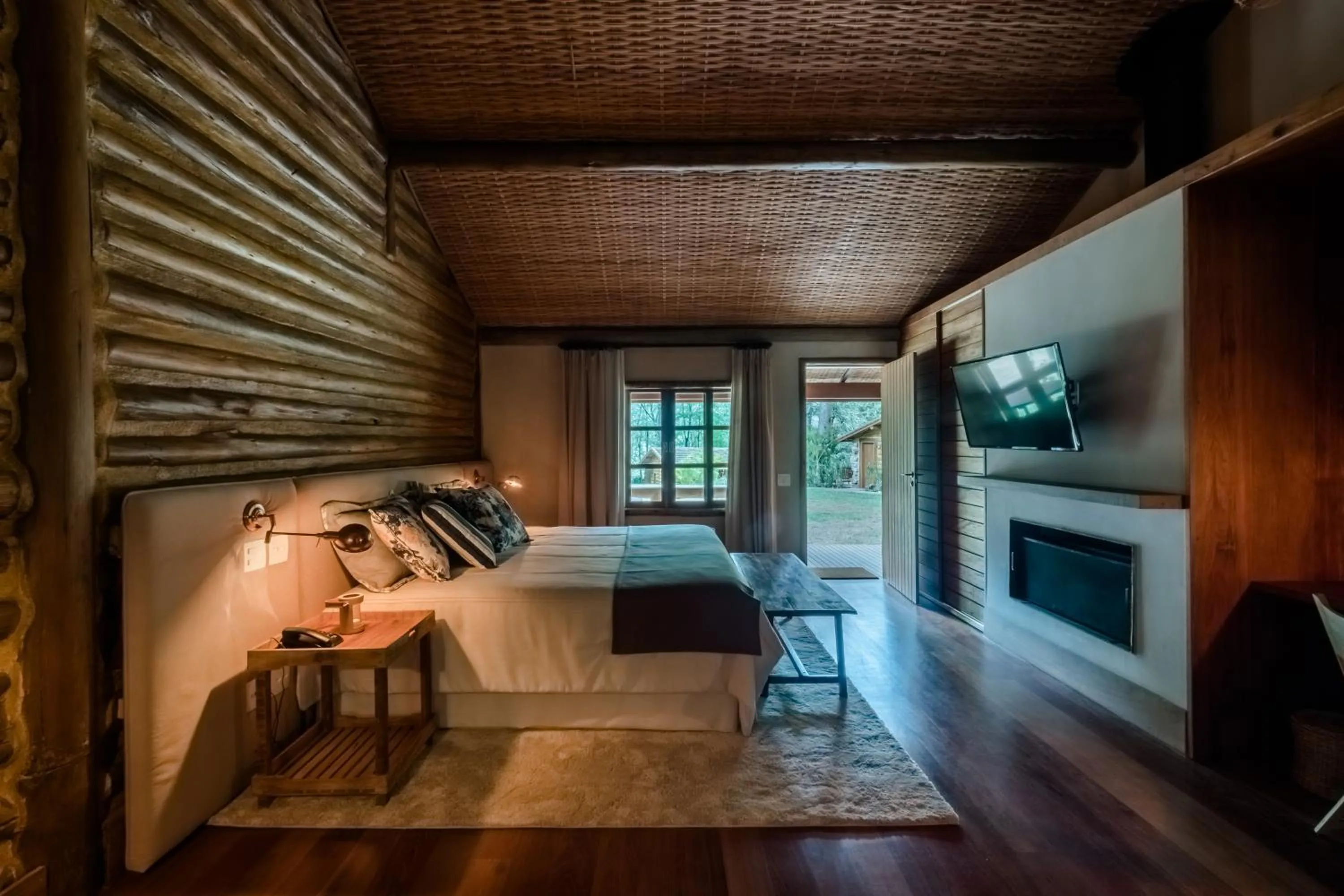 Bed in Pousada Tankamana