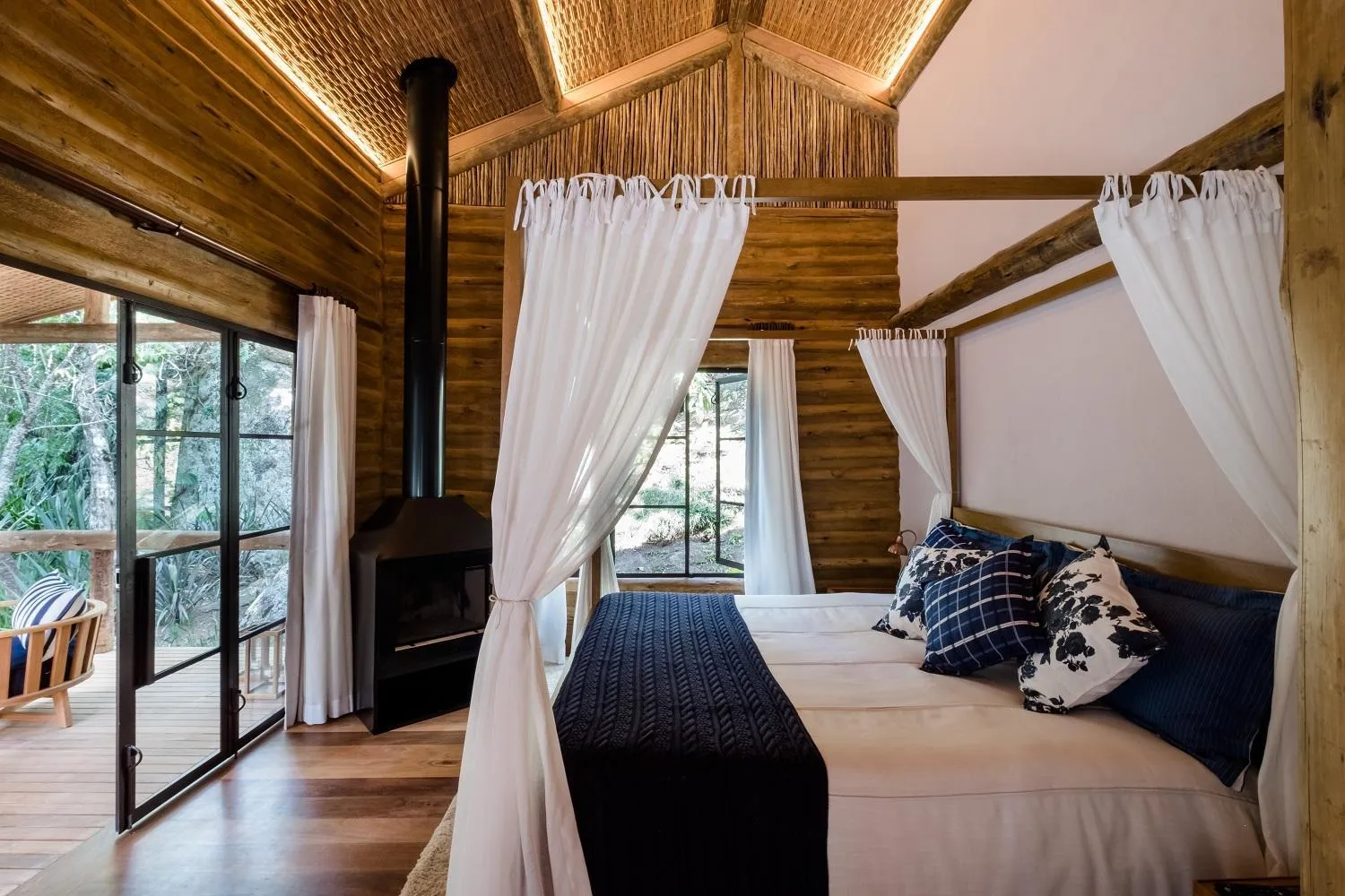 Bed in Pousada Tankamana