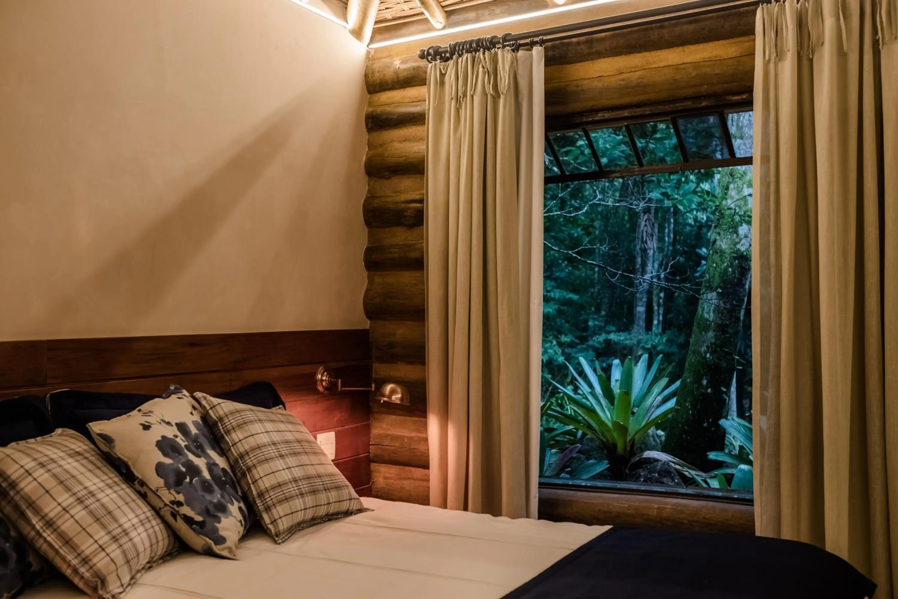 Bed in Pousada Tankamana