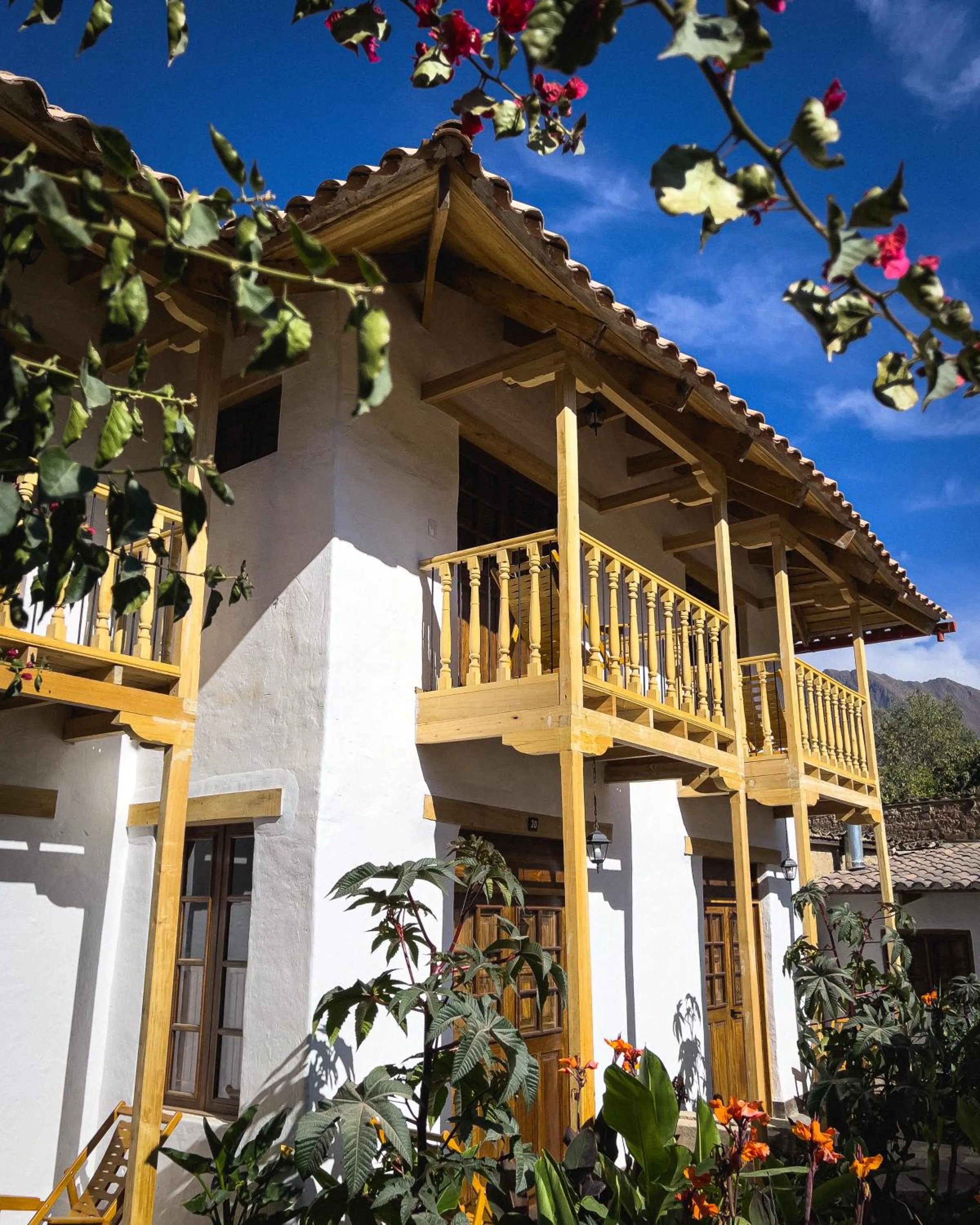 Balcony/Terrace in El Albergue Ollantaytambo