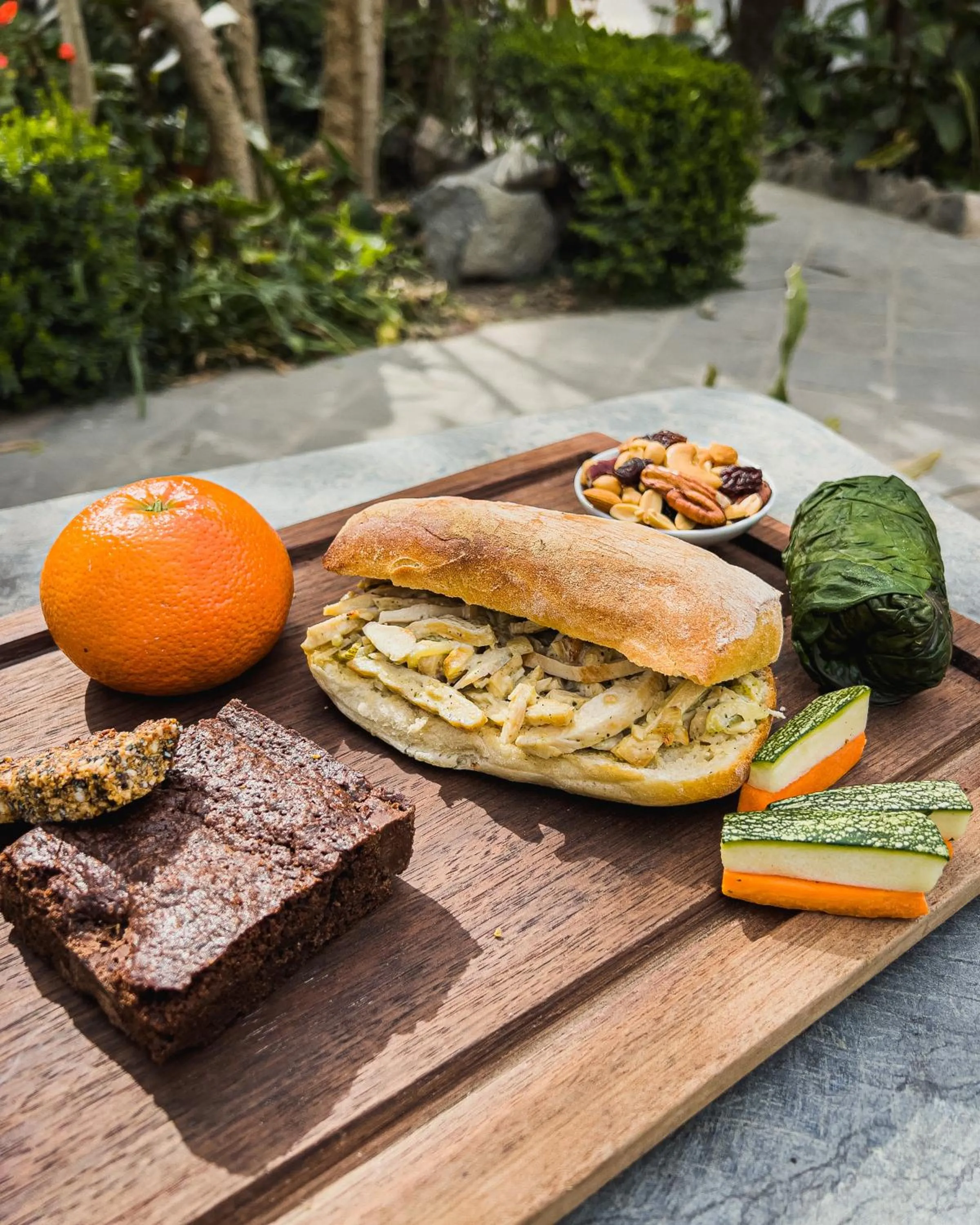 Food in El Albergue Ollantaytambo