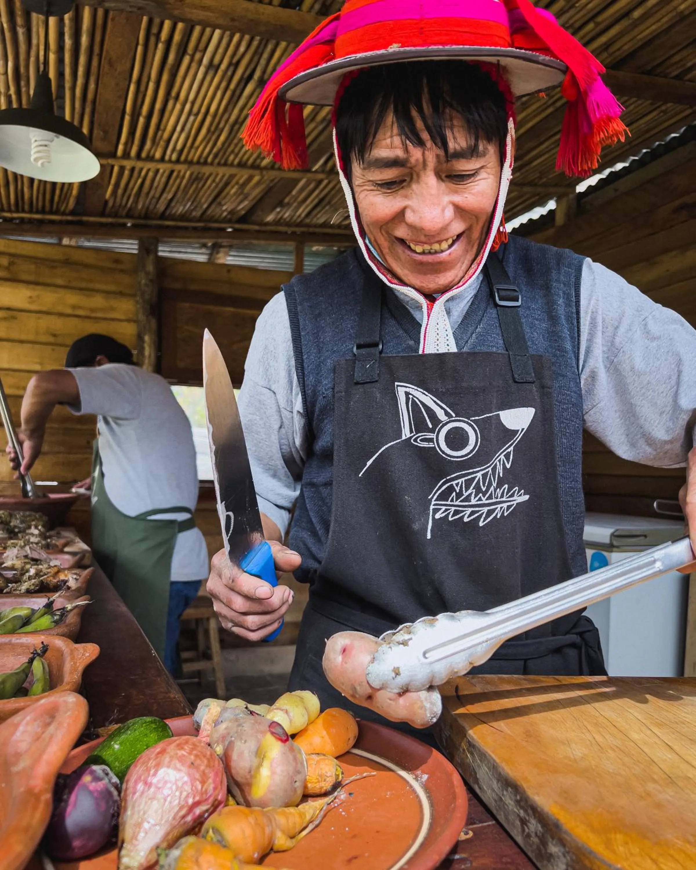 Food in El Albergue Ollantaytambo