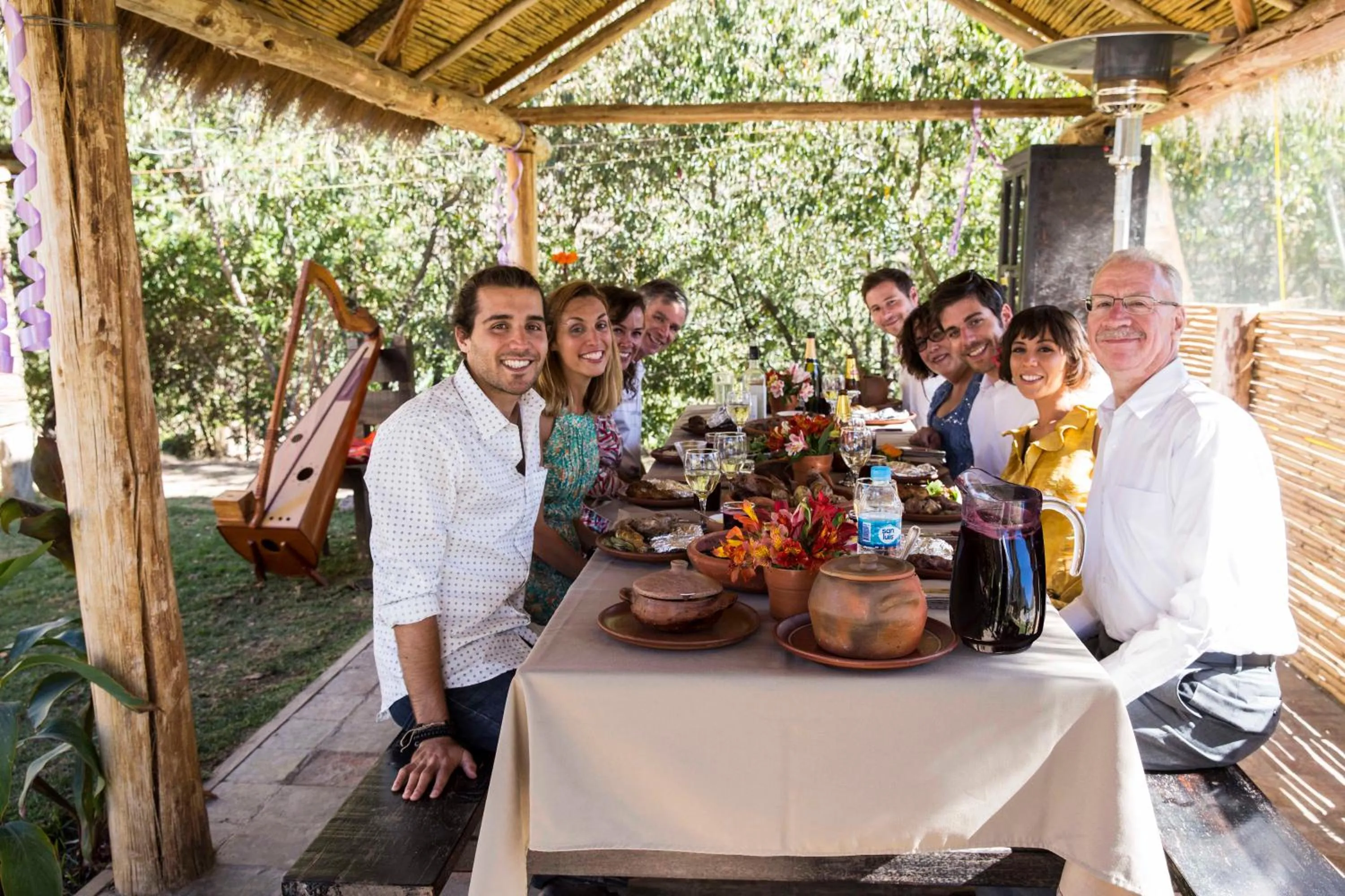 Food in El Albergue Ollantaytambo