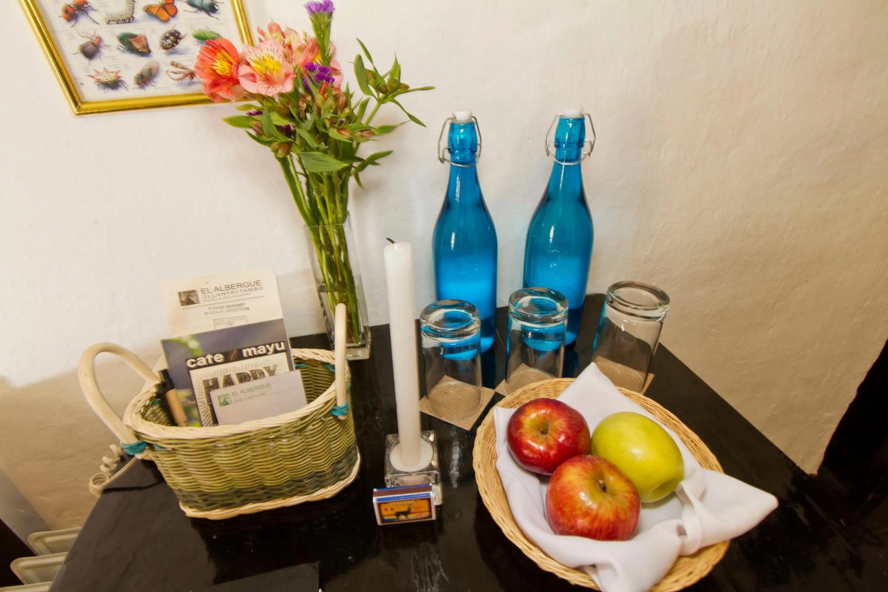 Decorative detail in El Albergue Ollantaytambo