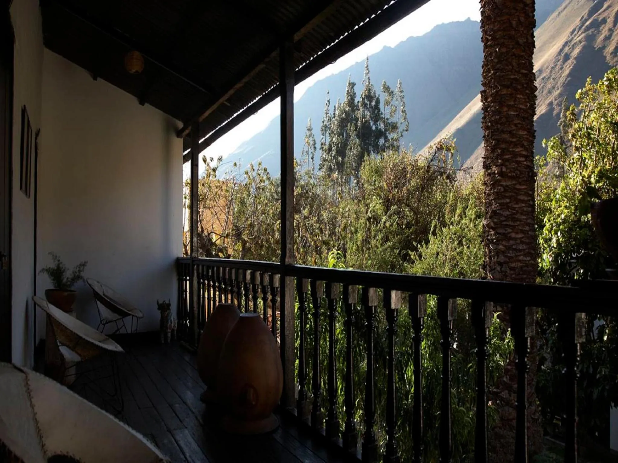 Balcony/Terrace in El Albergue Ollantaytambo