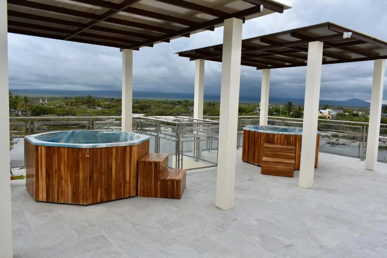 Property building in Hotel La Laguna Galapagos