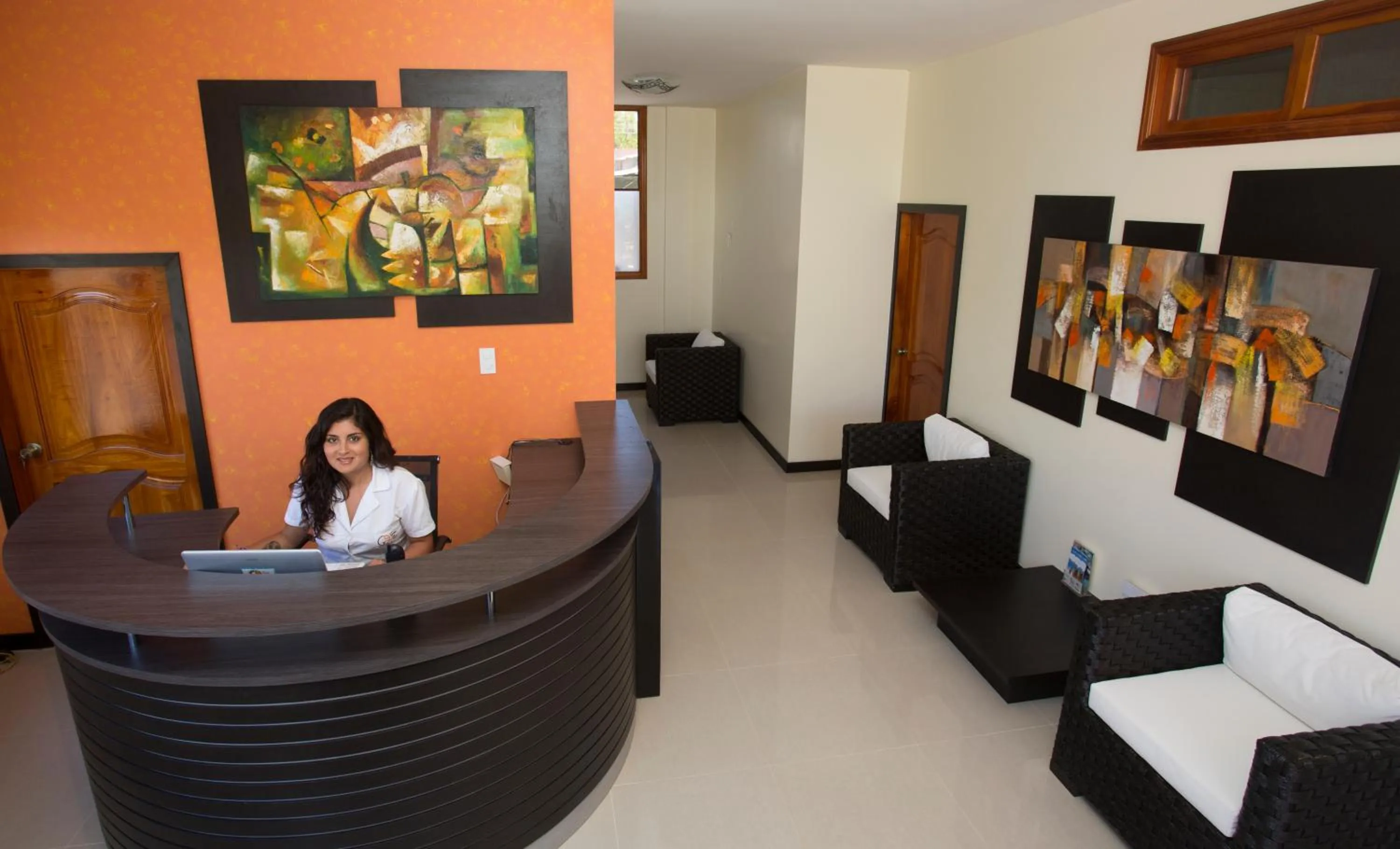Lobby or reception in Hotel La Laguna Galapagos