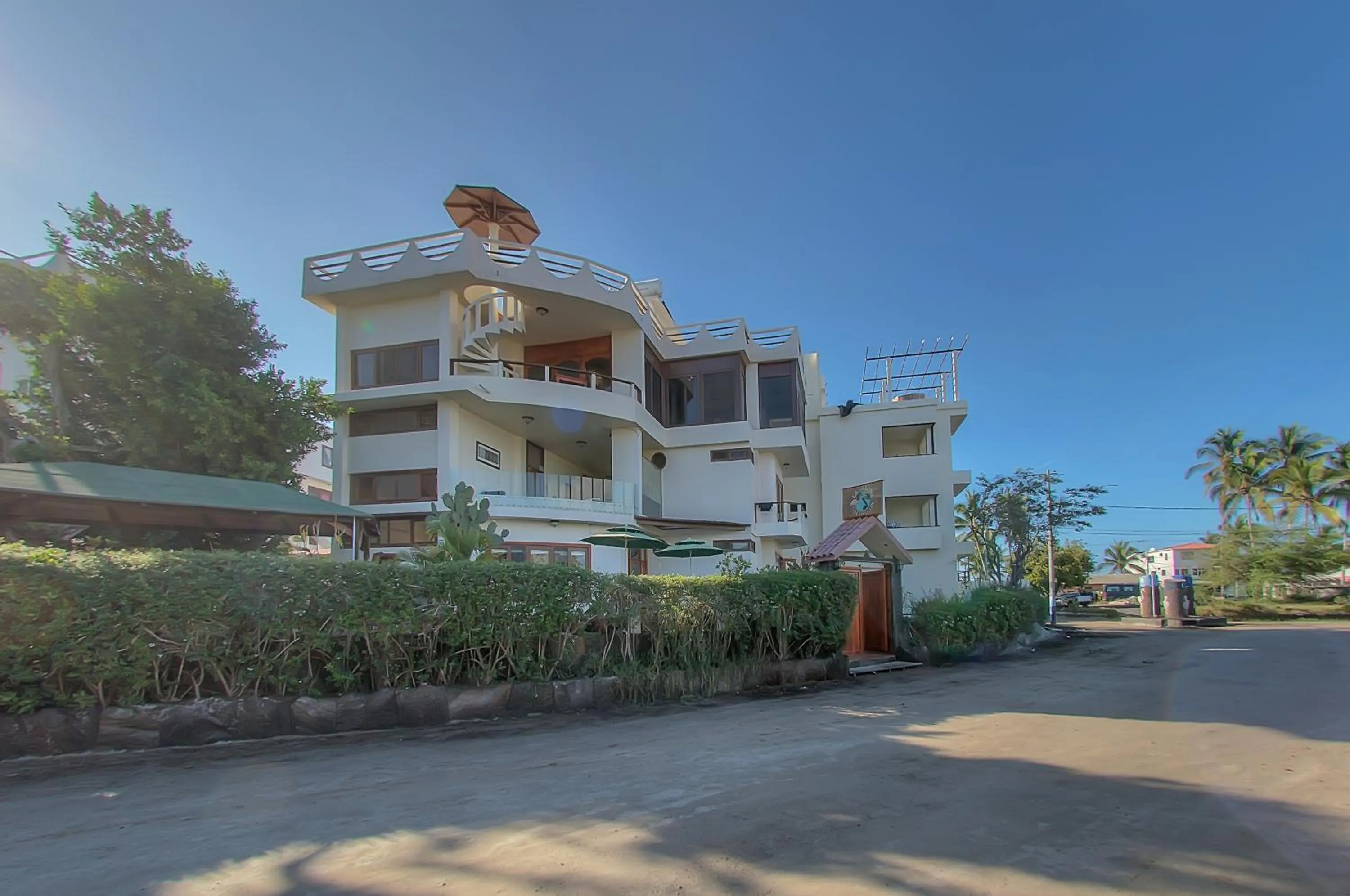 Property building in Hotel La Laguna Galapagos