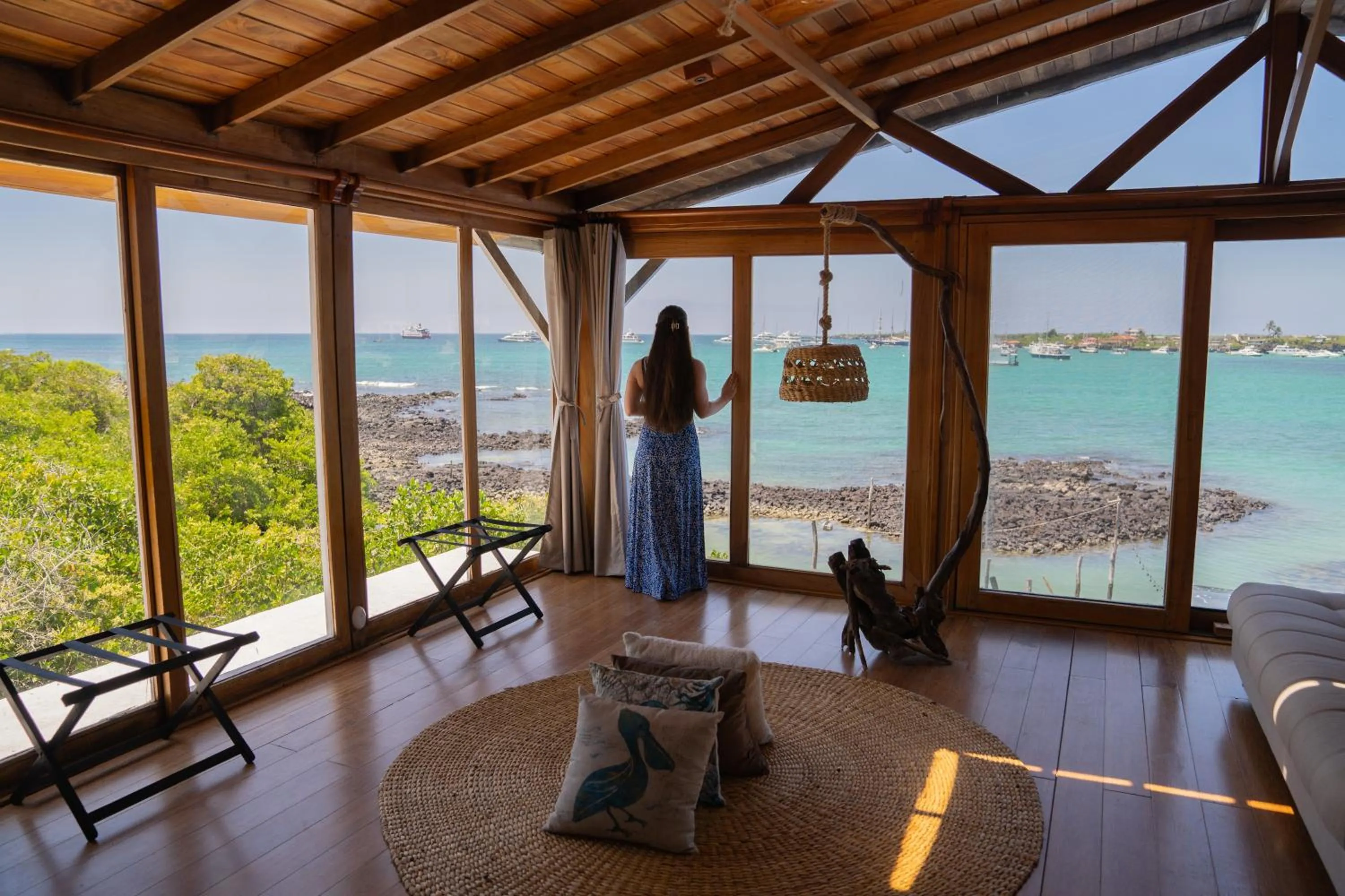 View (from property/room) in Blu Galapagos Sustainable Waterfront Lodge