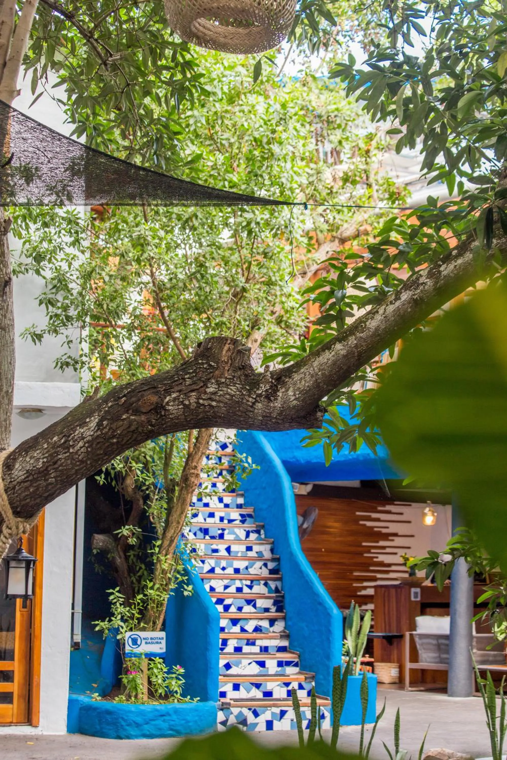 Garden in Blu Galapagos Sustainable Waterfront Lodge
