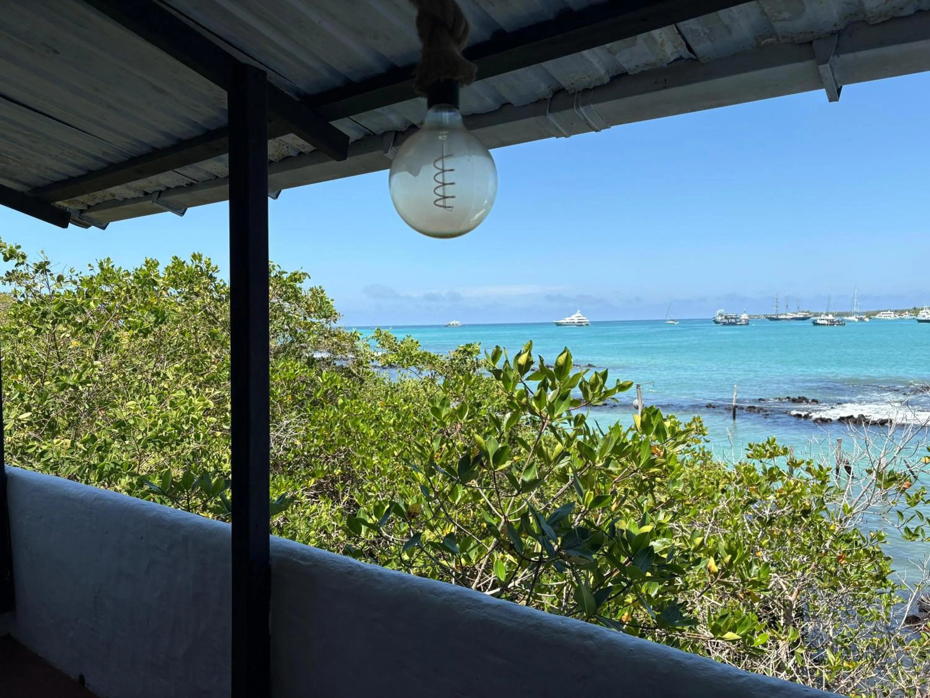 Sea view in Blu Galapagos Sustainable Waterfront Lodge