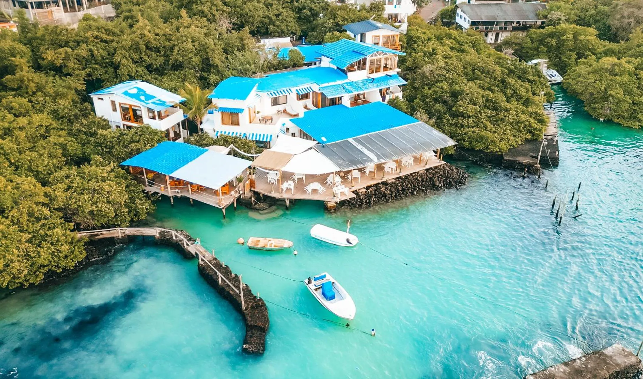 Property building in Blu Galapagos Sustainable Waterfront Lodge