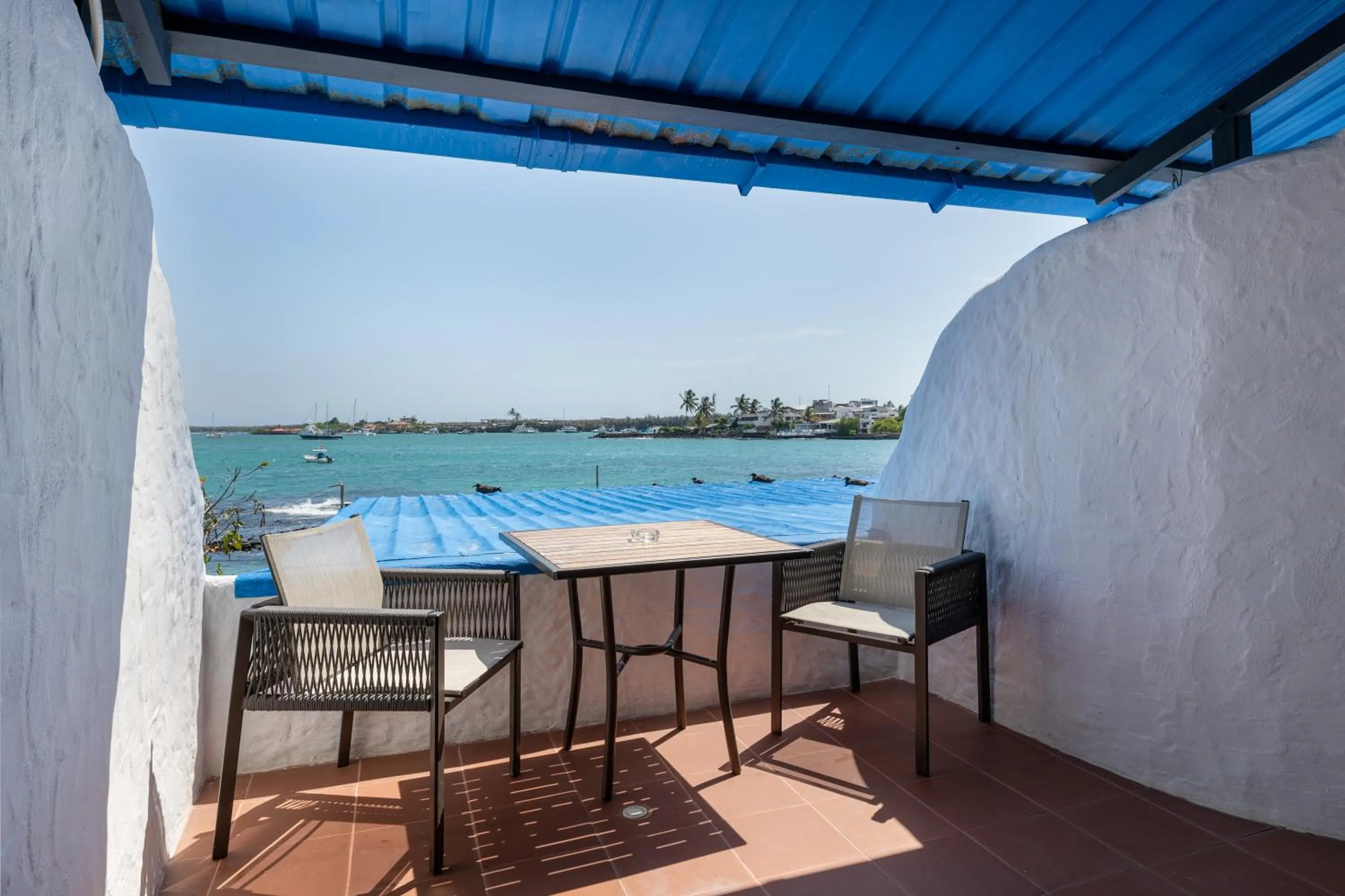 Sea view in Blu Galapagos Sustainable Waterfront Lodge