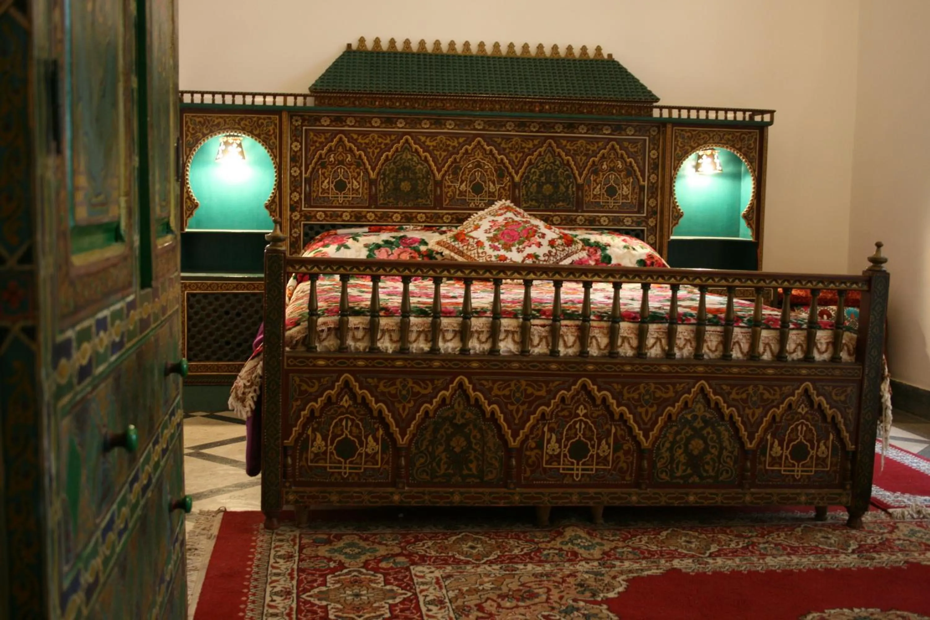 Bedroom, Bed in Riad Lalla Fatima