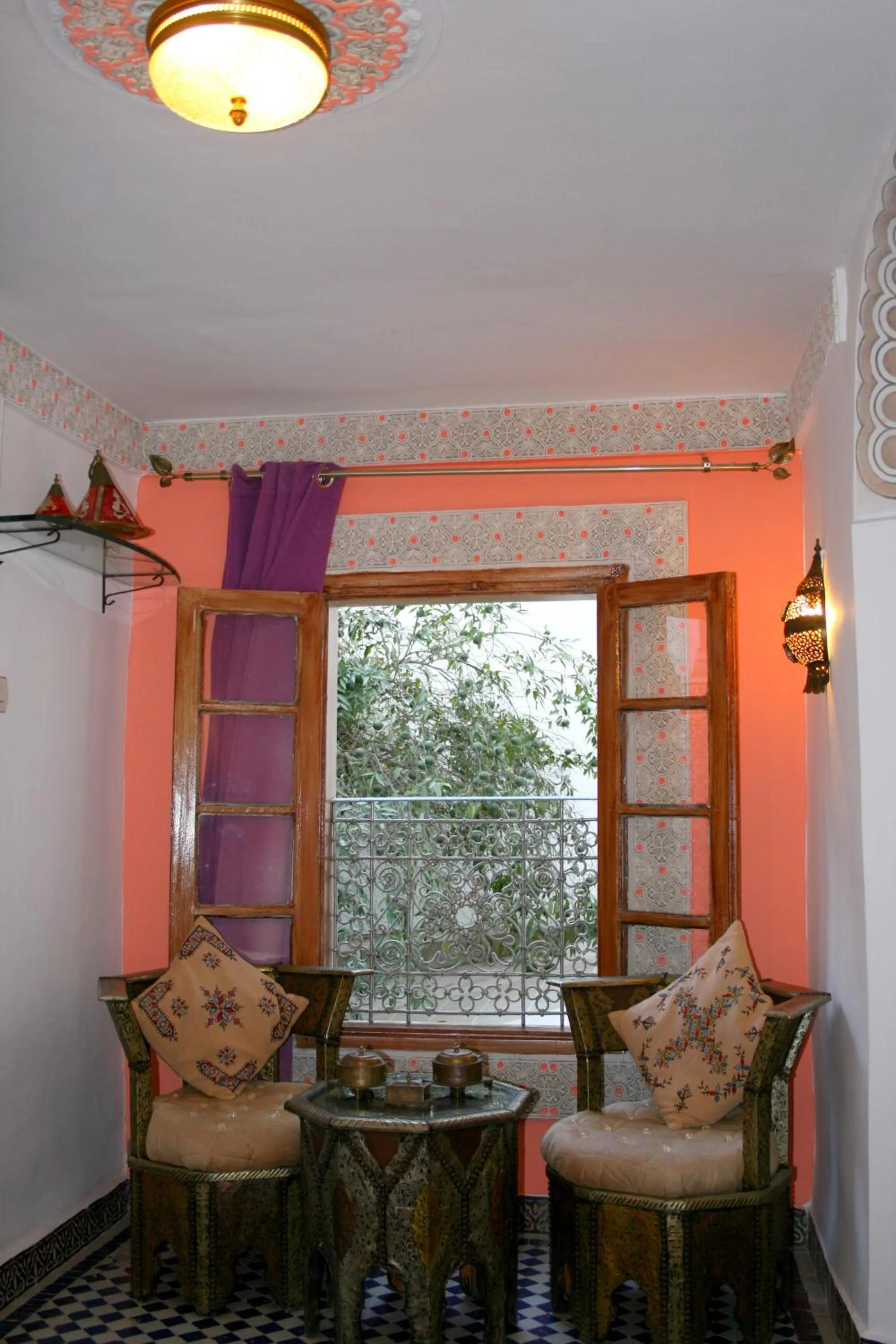 Photo of the whole room in Riad Lalla Fatima