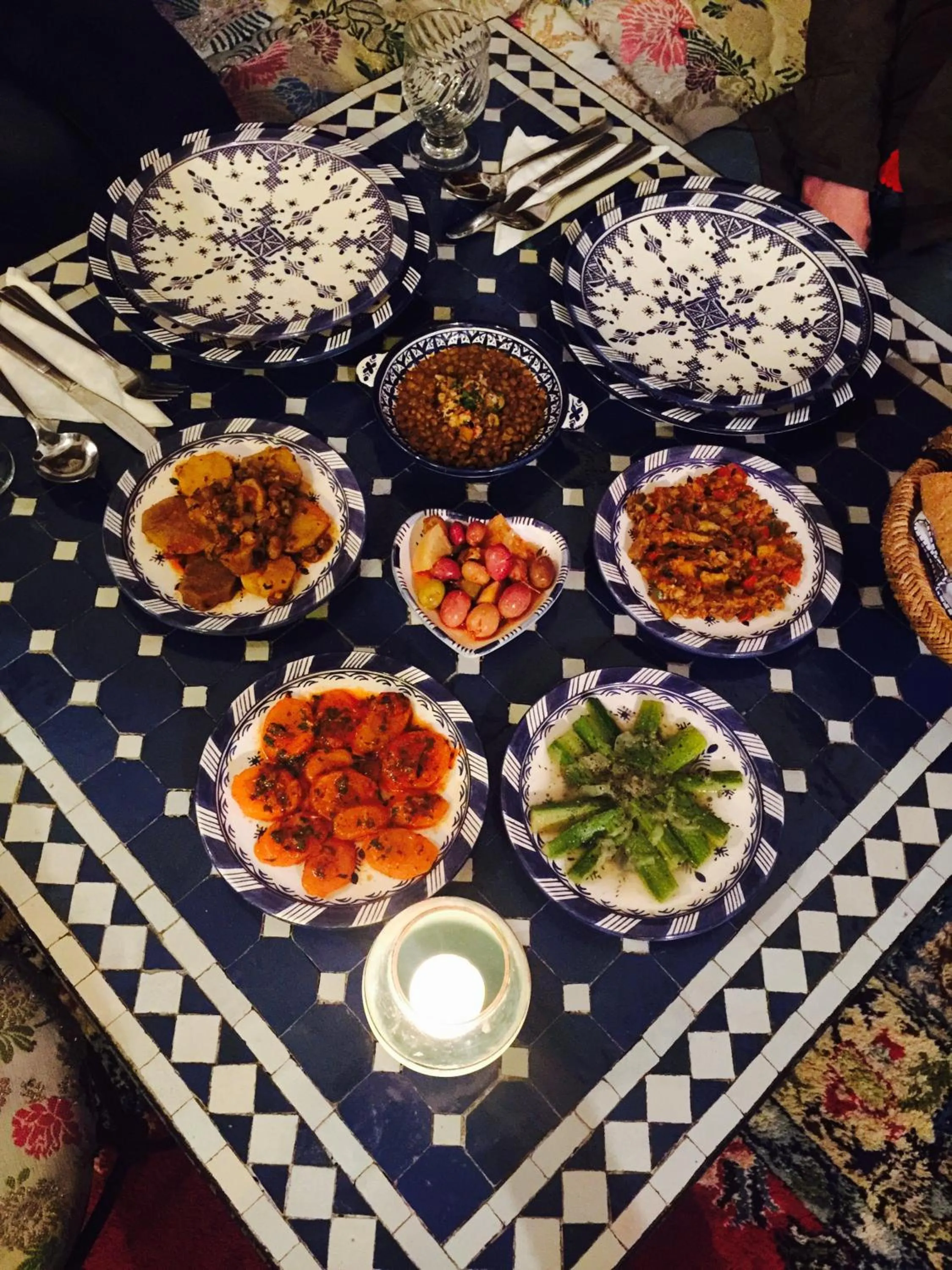 Meals in Riad Lalla Fatima