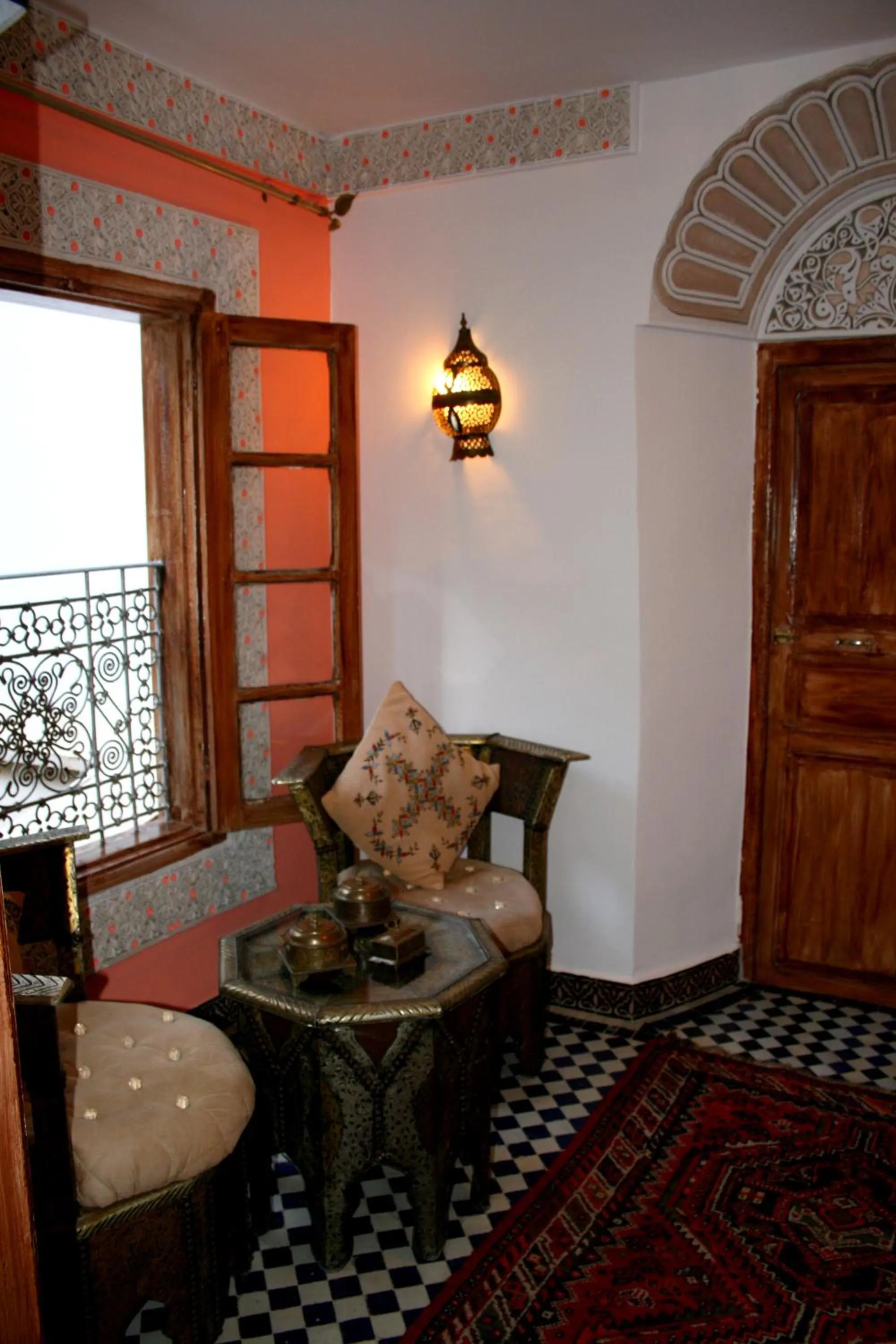 Photo of the whole room in Riad Lalla Fatima