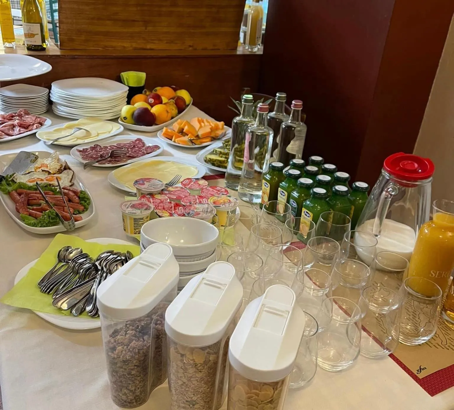 Food and drinks in Ca' ai Tigli