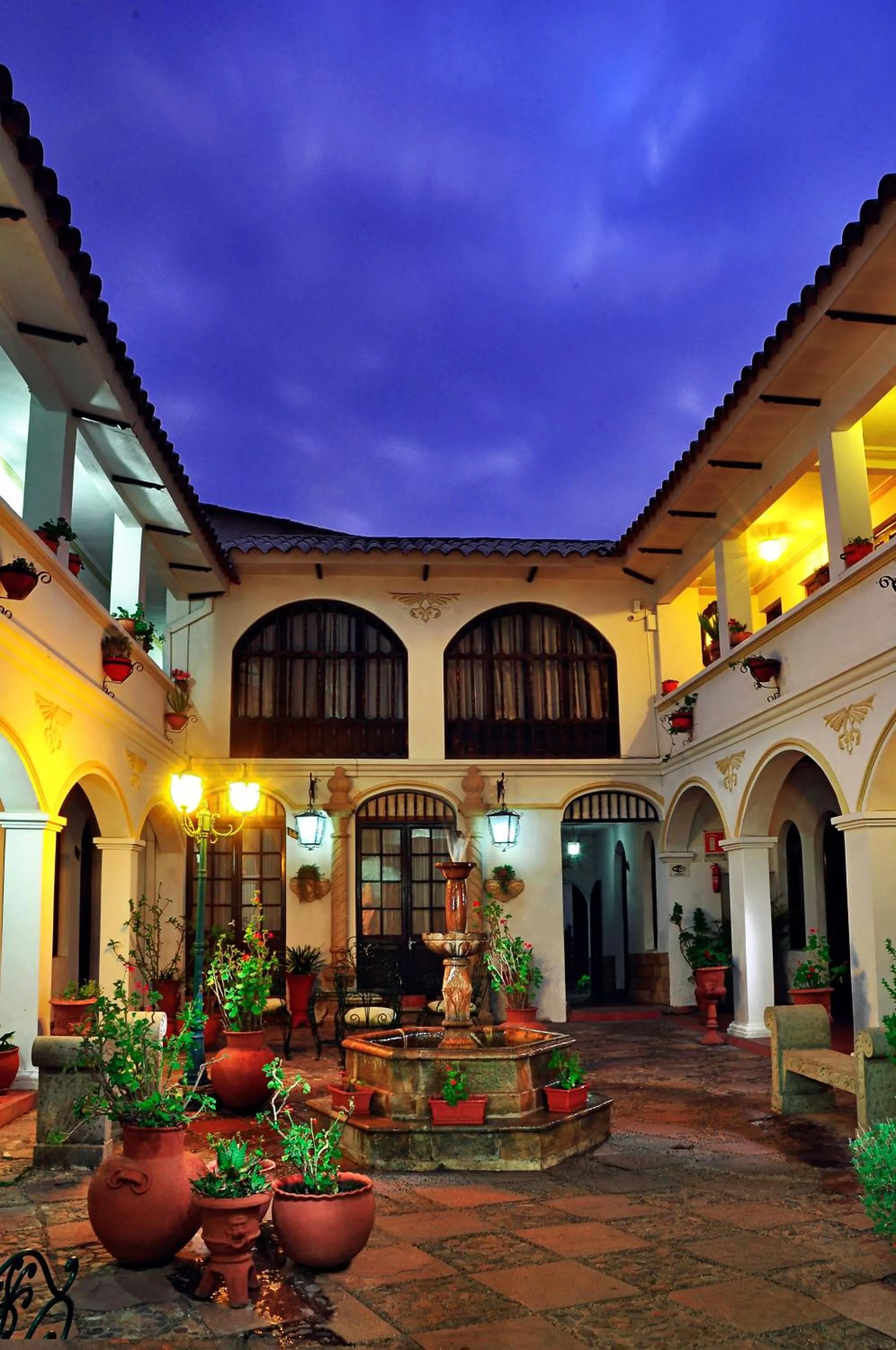 Decorative detail in Hostal Sucre