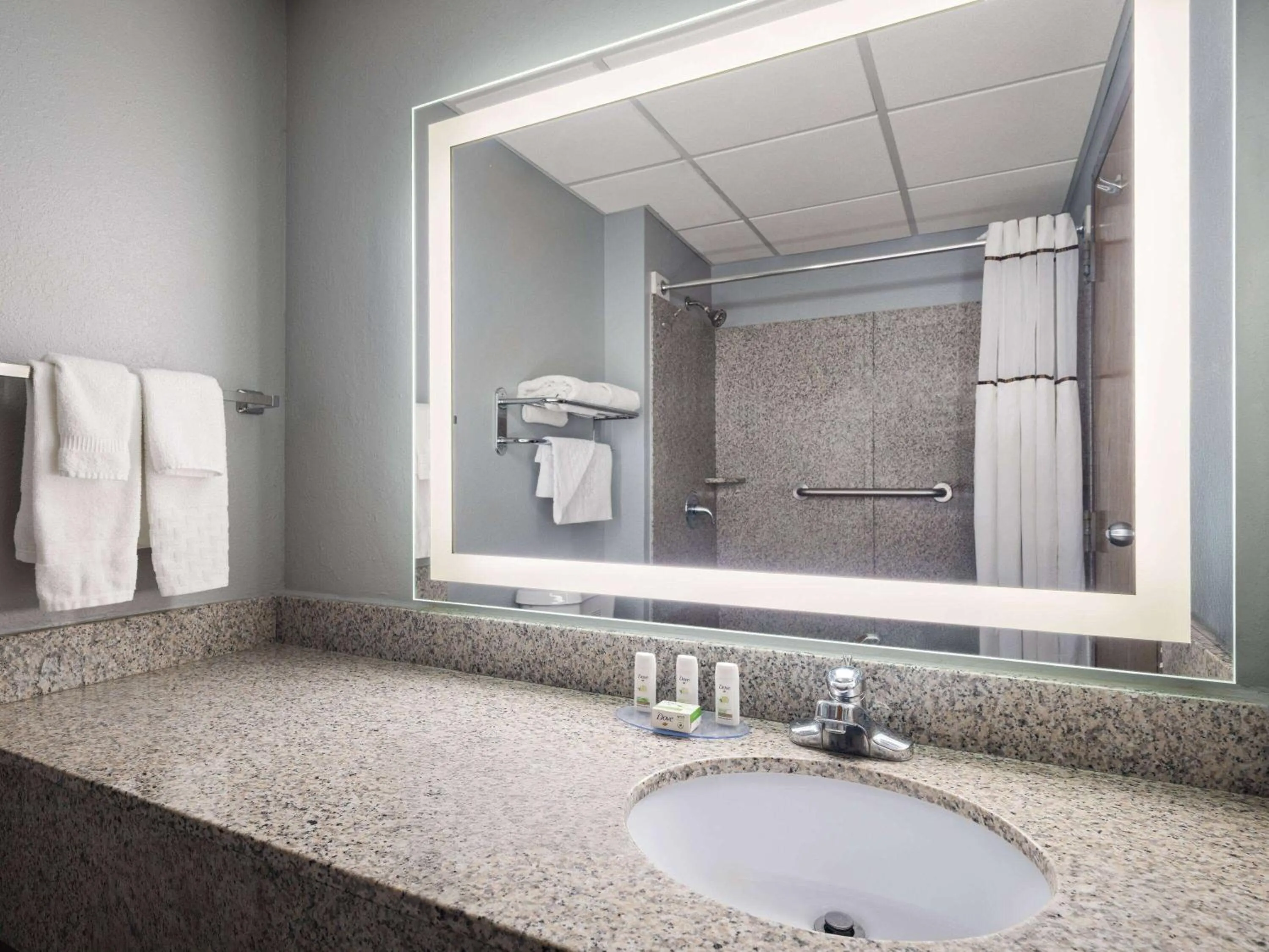 Bathroom in Best Western Woodstock Inn