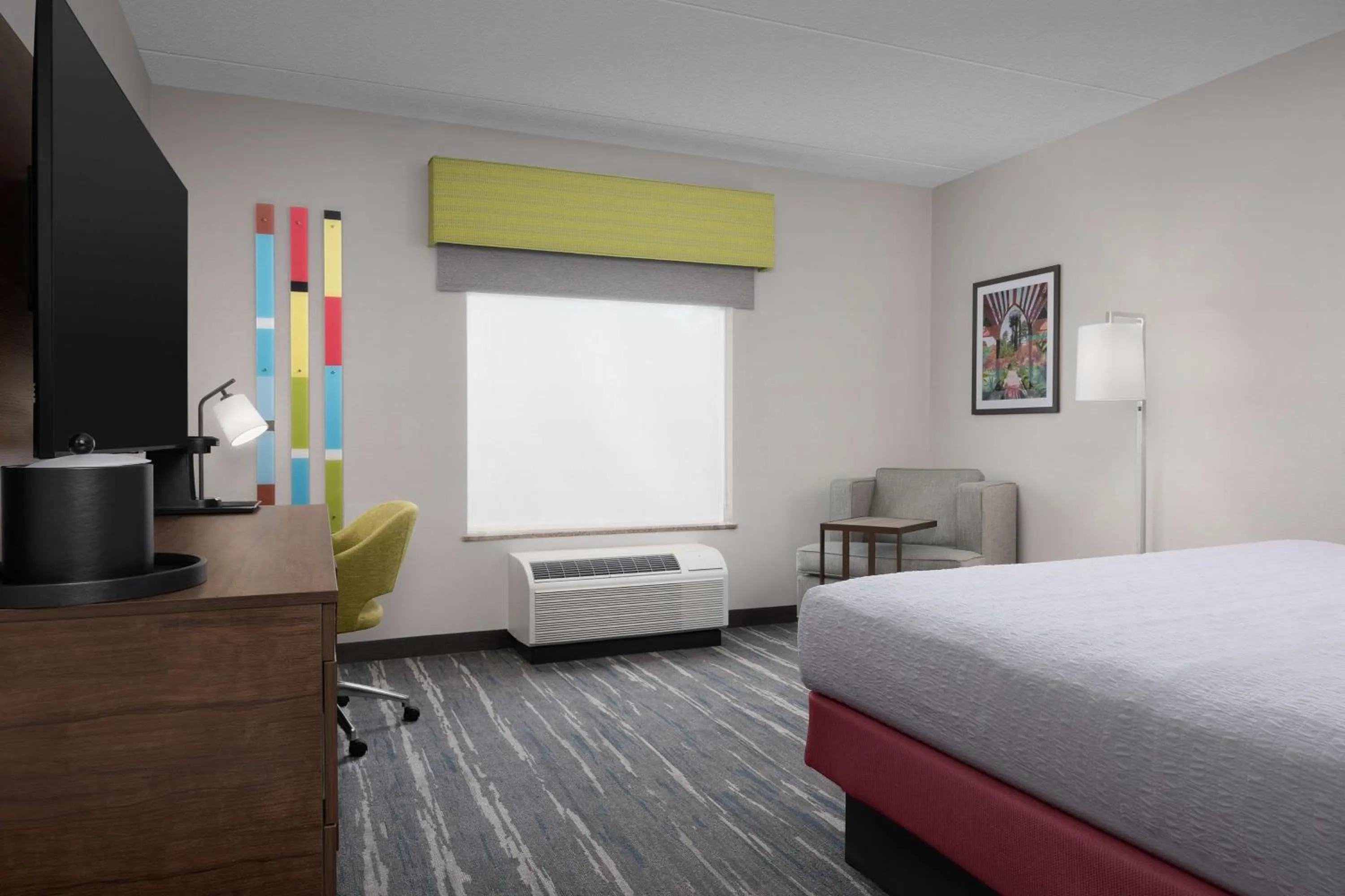 Bedroom, Bed in Hampton Inn & Suites Durham North I-85