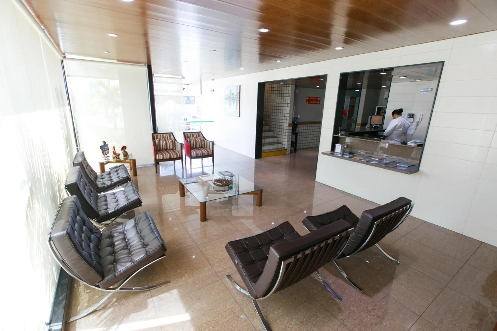 Seating area in Inter Hotel