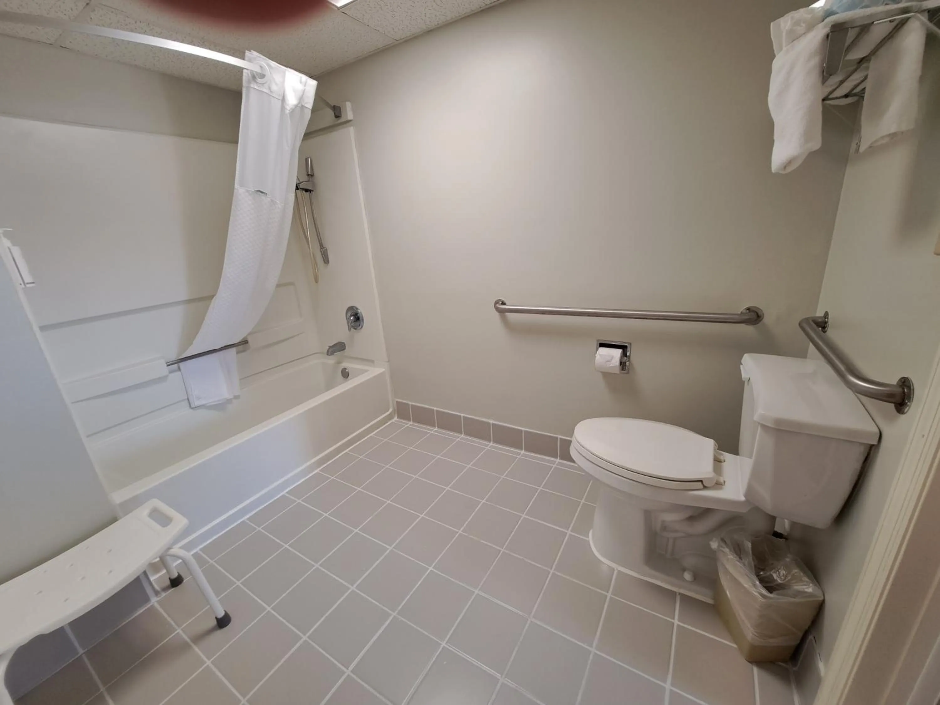 Bathroom in Days Inn & Suites by Wyndham Jekyll Island