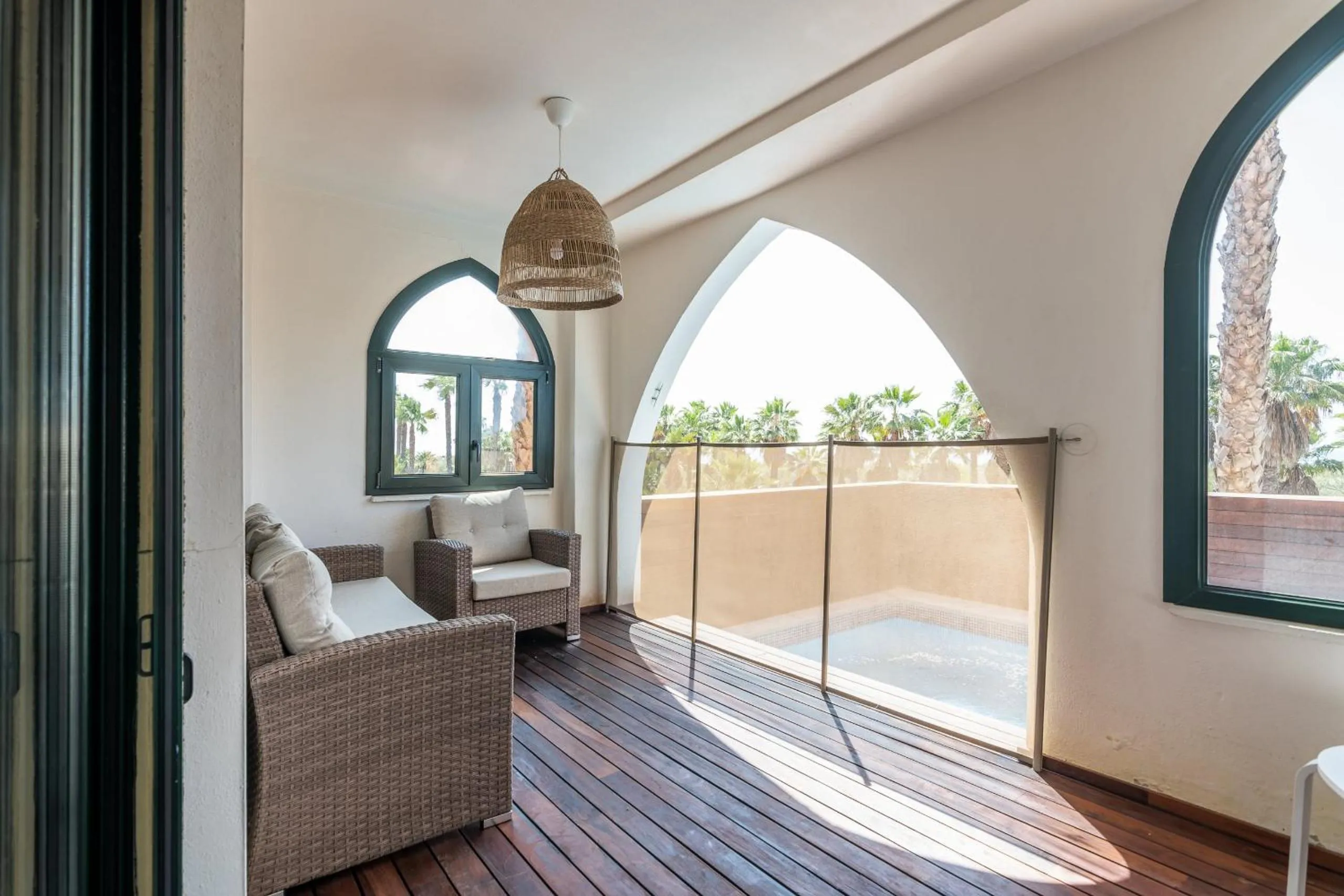 Balcony/Terrace in Playa Marina by Ĥ - EXCELLENCE- Playa Punta del Moral PPHM201P124P125