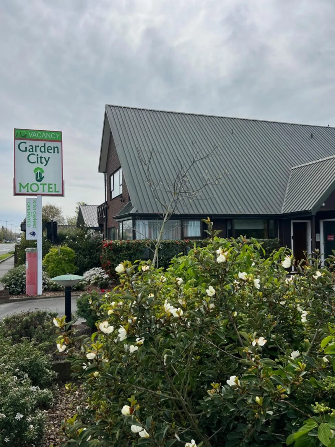 Garden view in Garden City Motel