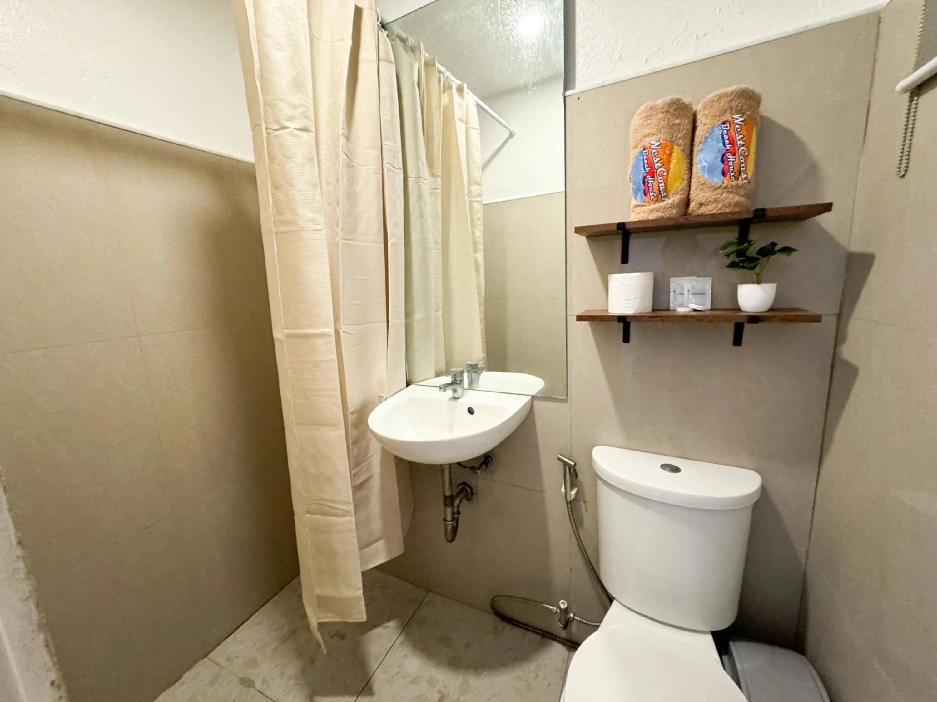 Bathroom in West Coast Beach House