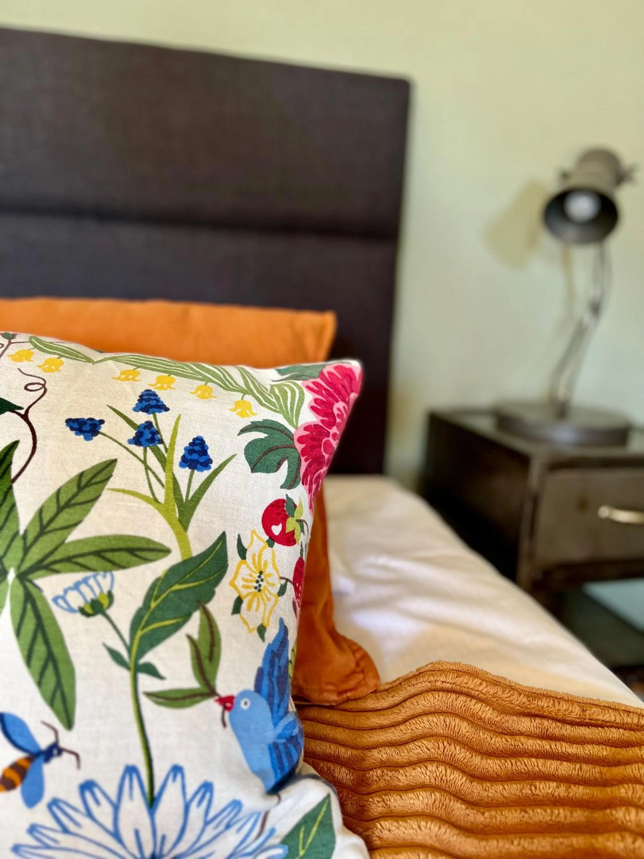 Bed in Örums Nygård Gårdshotell