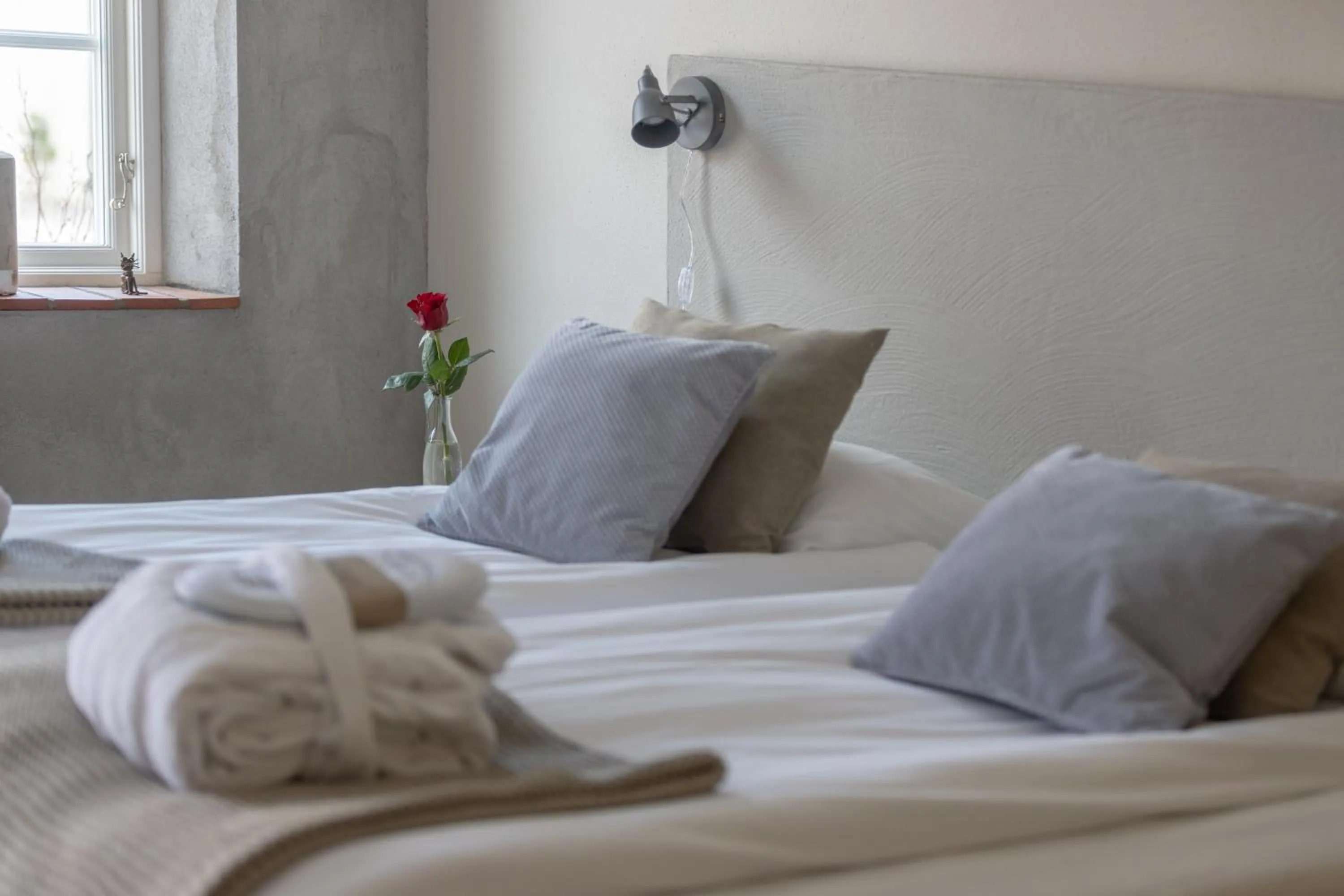 Bed in Örums Nygård Gårdshotell