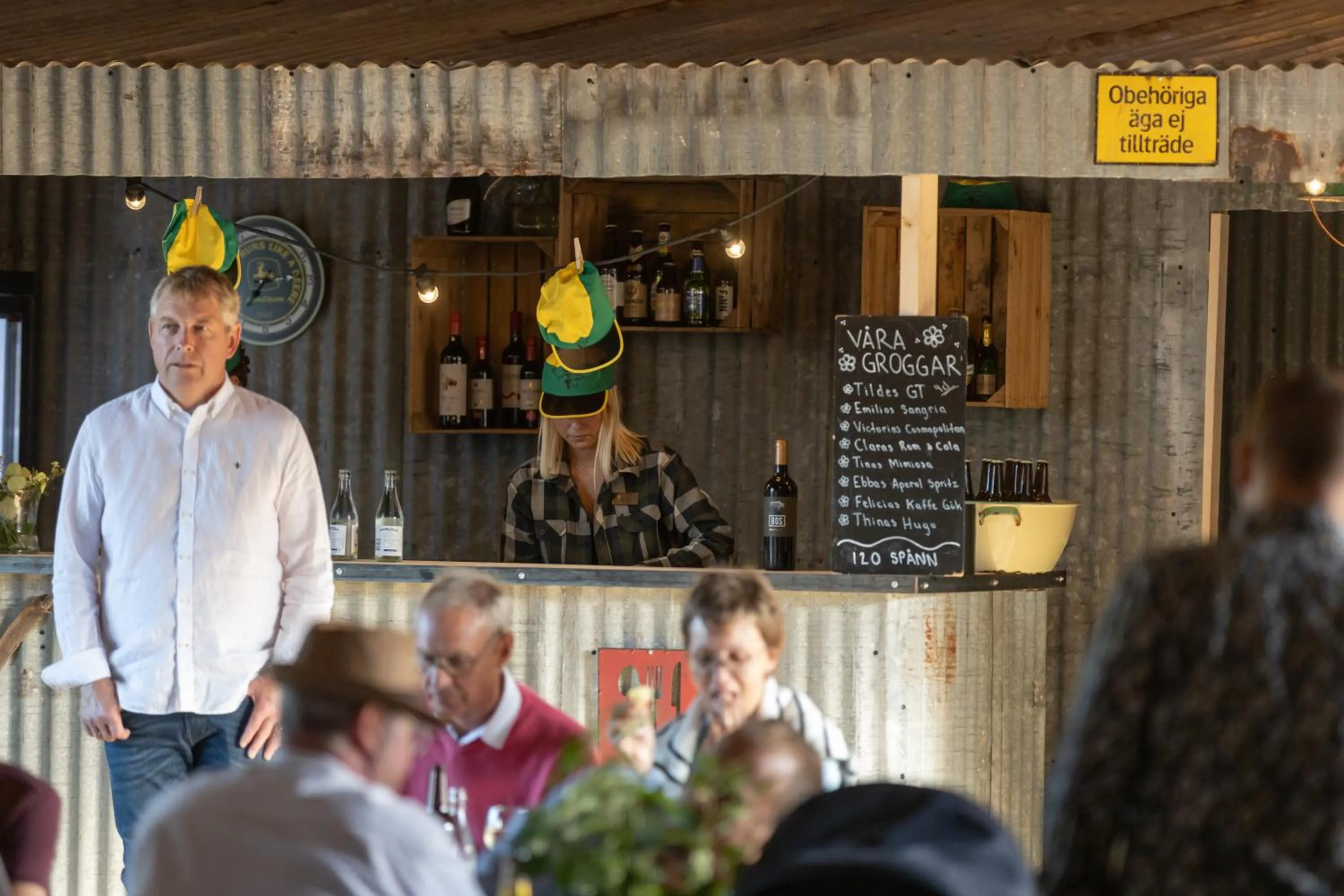 Food and drinks in Örums Nygård Gårdshotell