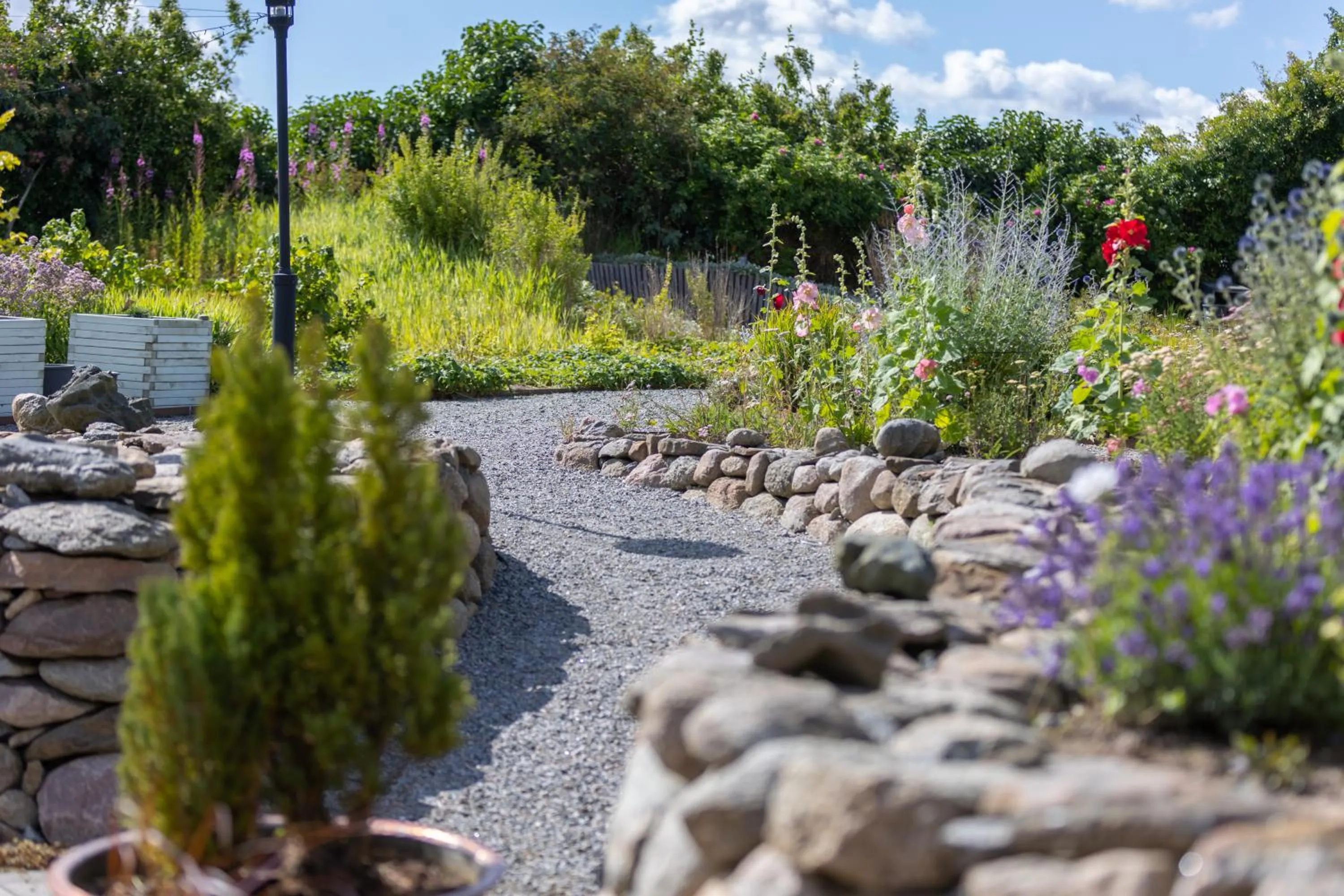 Garden in Örums Nygård Gårdshotell