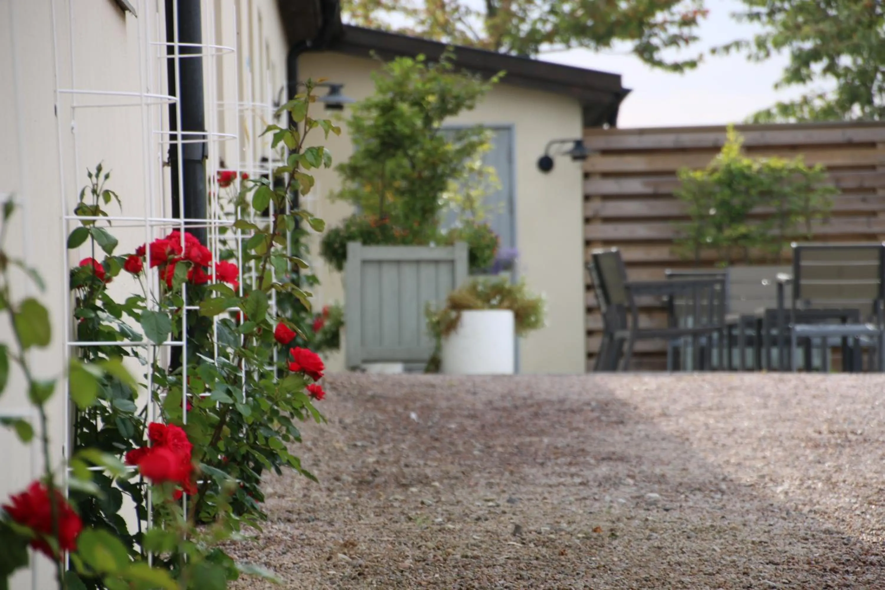 Balcony/Terrace in Örums Nygård Gårdshotell