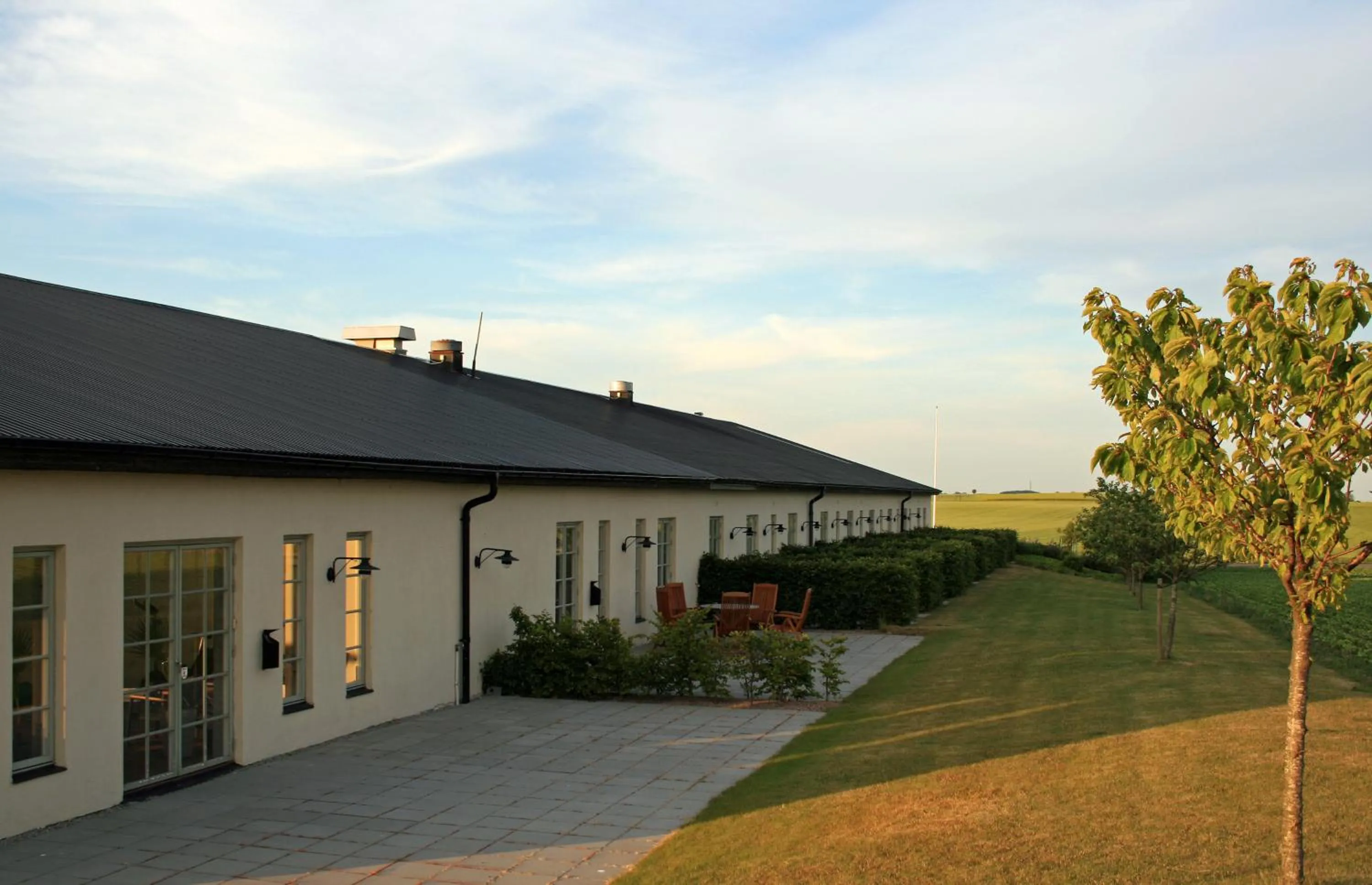 Facade/entrance in Örums Nygård Gårdshotell