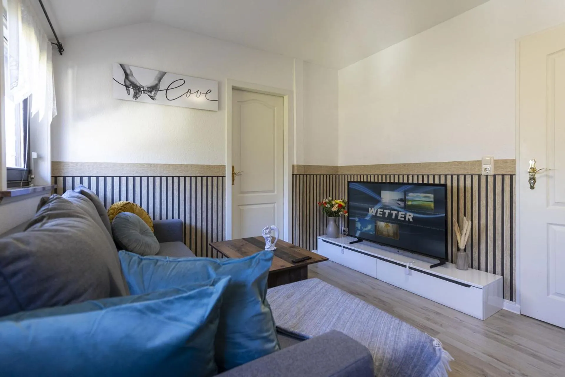 TV and multimedia in Bei Ulbrichs Hotel garni & Catering