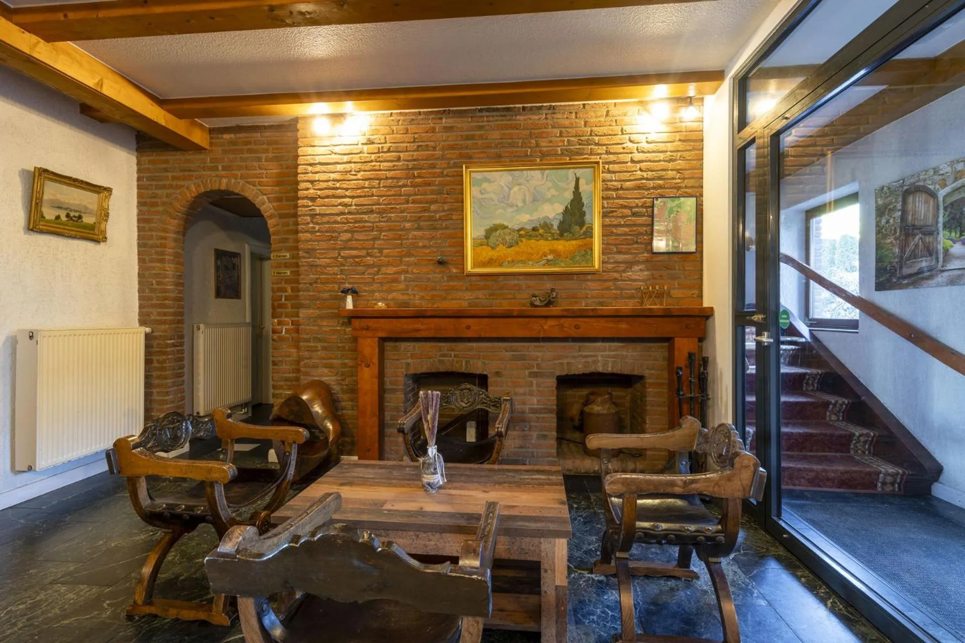 Lobby or reception in Bei Ulbrichs Hotel garni & Catering