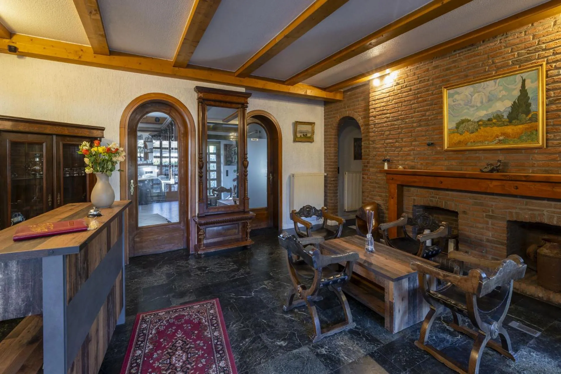 Lobby or reception in Bei Ulbrichs Hotel garni & Catering