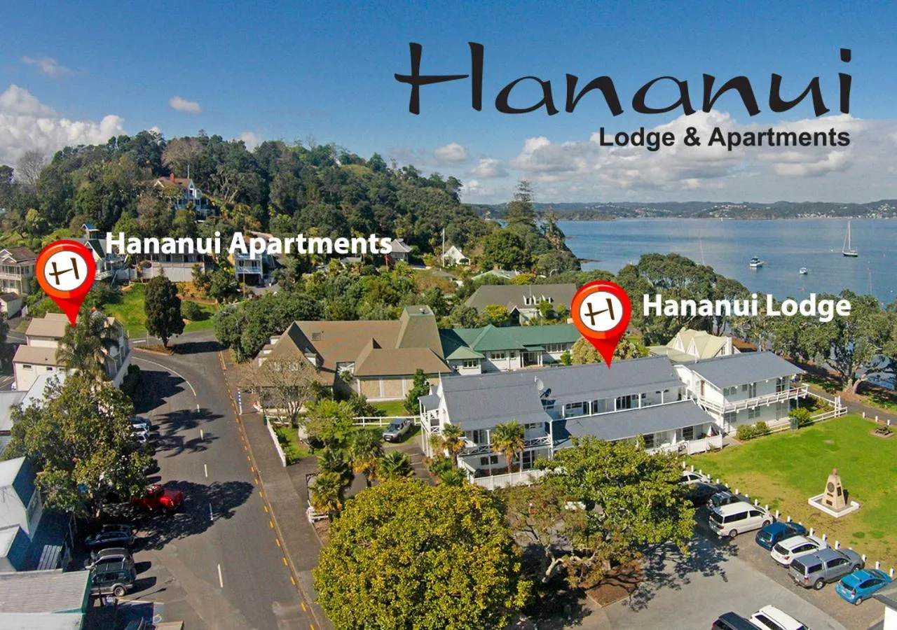 Bird's eye view in Hananui Lodge and Apartments