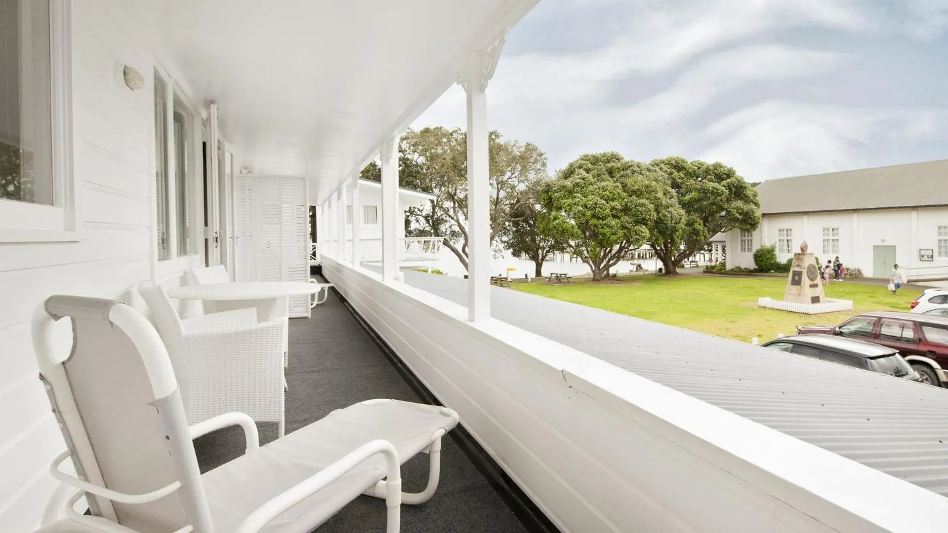Sea view in Hananui Lodge and Apartments
