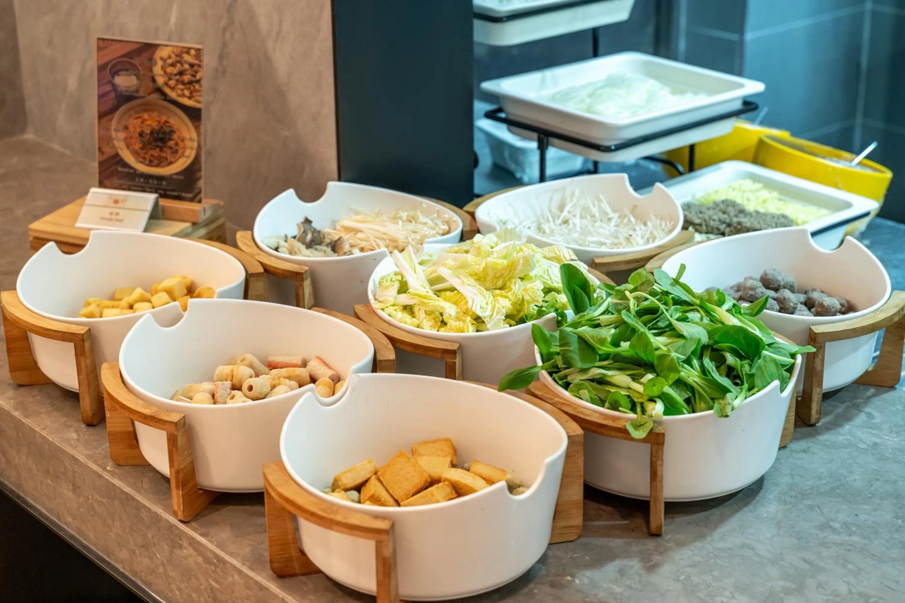 Buffet breakfast in SSAW Boutique Hotel Shanghai Bund
