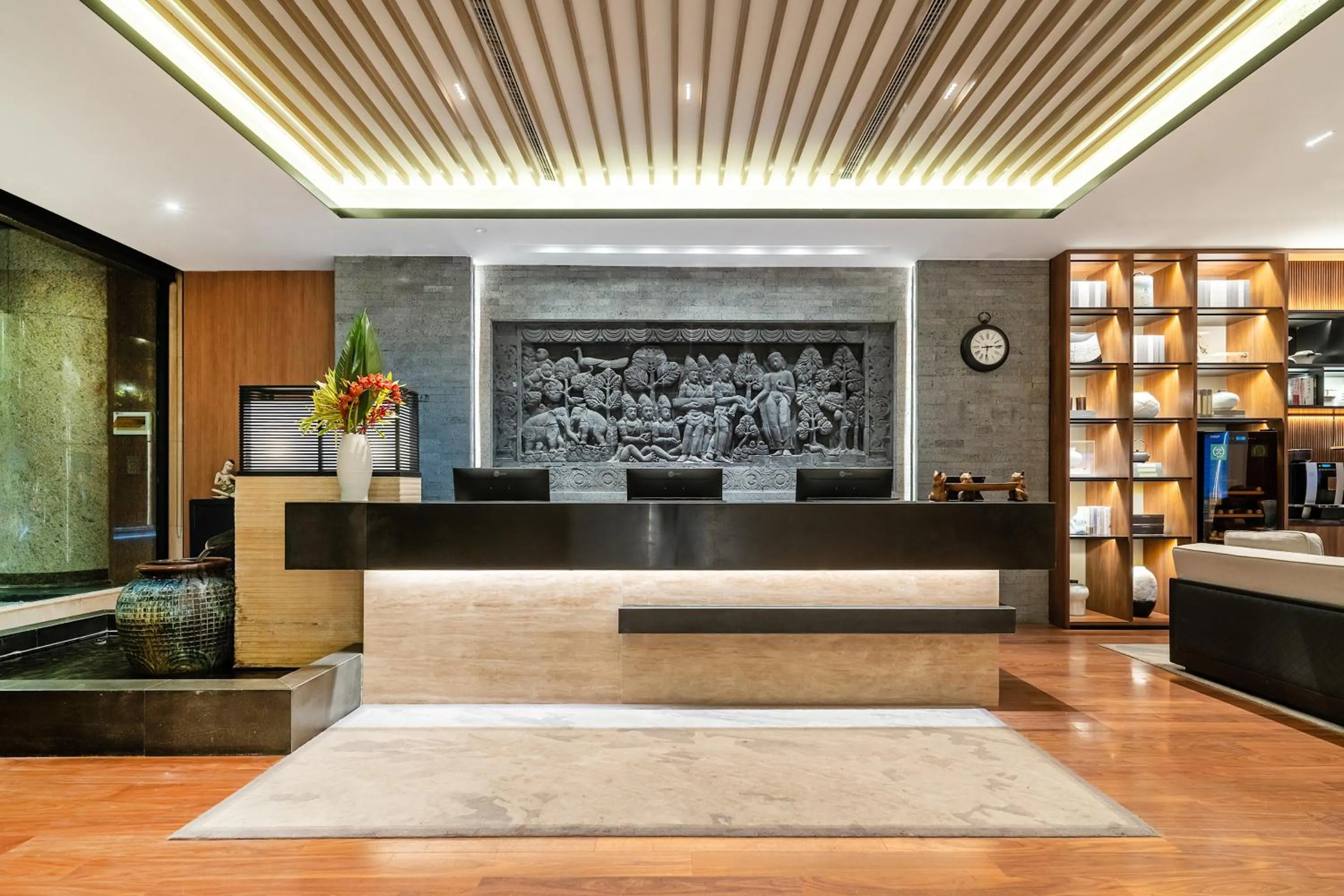 Lobby or reception in SSAW Boutique Hotel Shanghai Bund