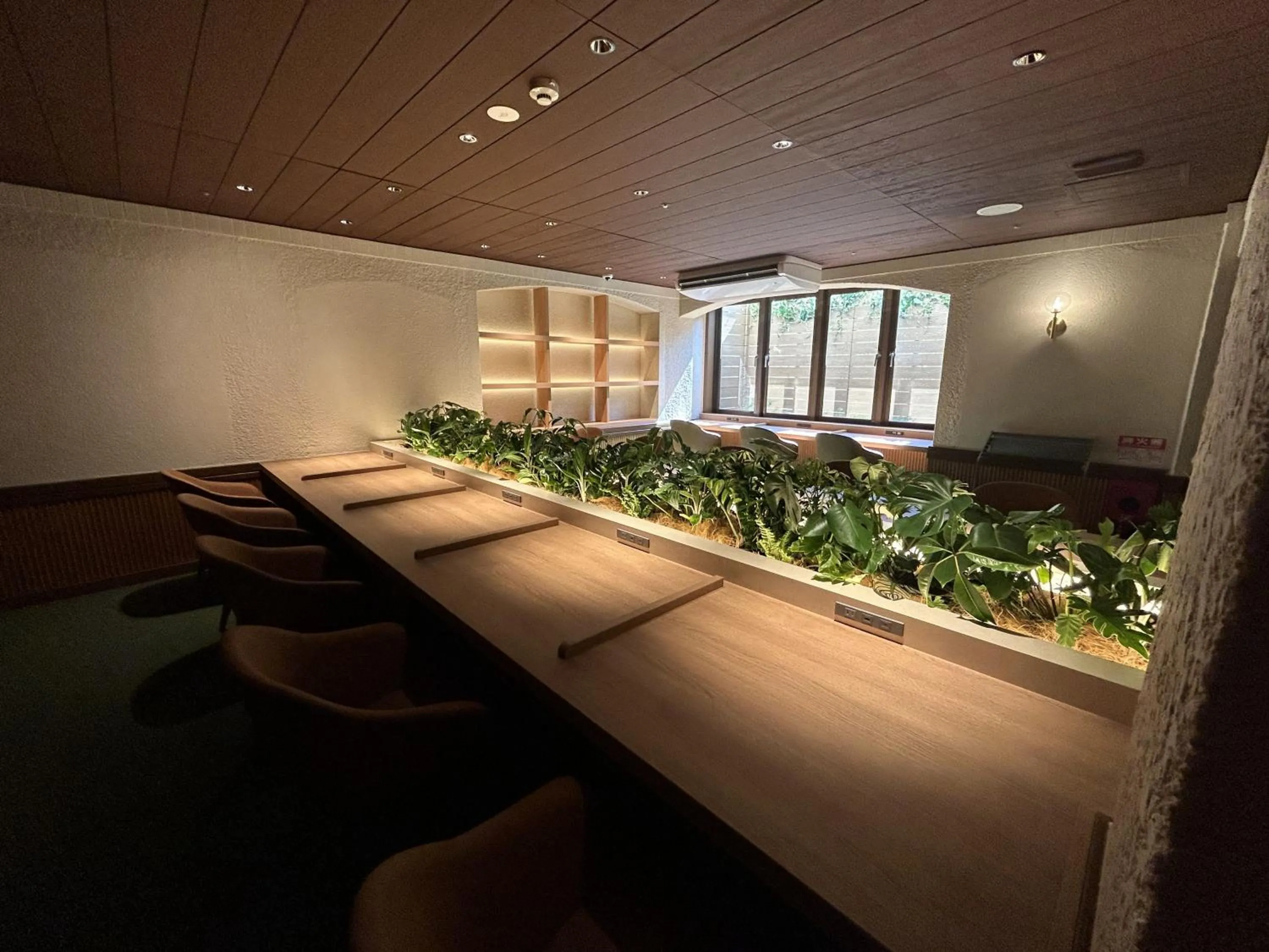 Seating area in Capsule Inn Osaka (Male Only)