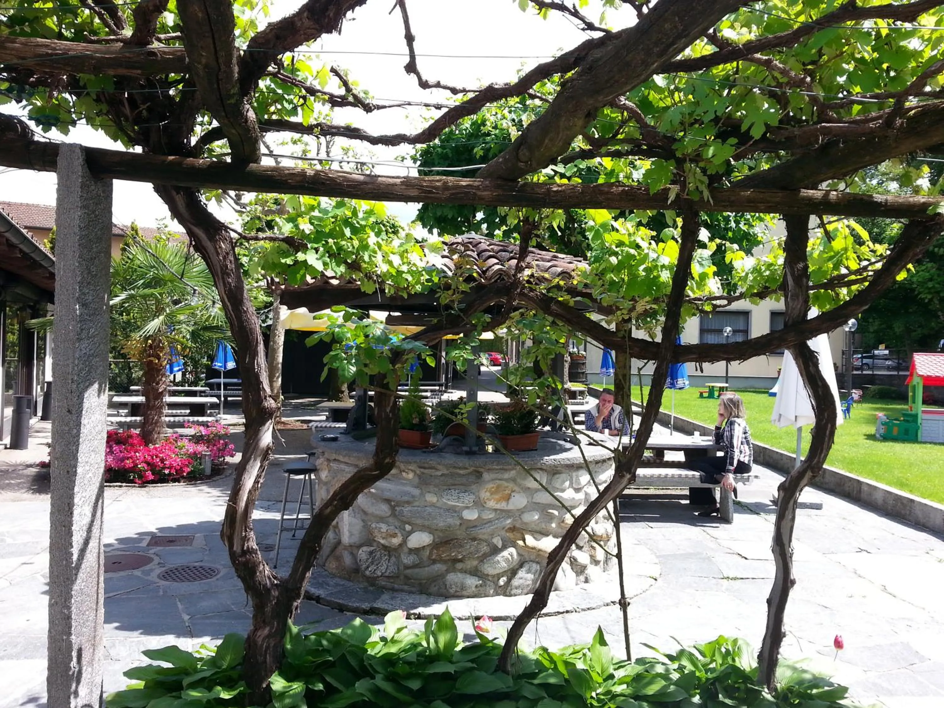 Garden in Osteria Belvedere