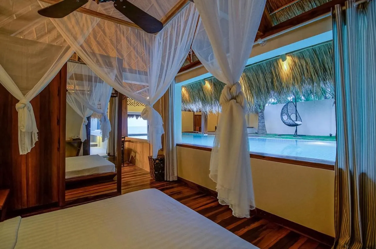 Bed in Green Organic Villas